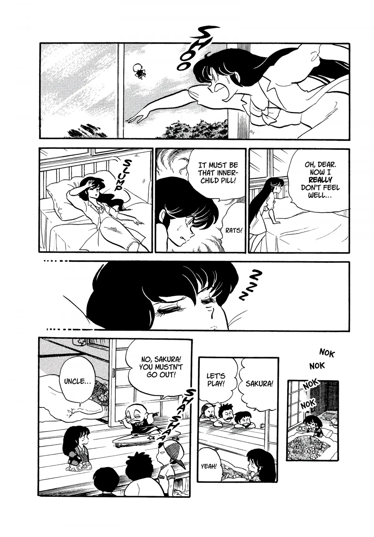 Urusei Yatsura Chapter 198 page 6 - Chapter 198: Sakura’s Sorrowful Childhood