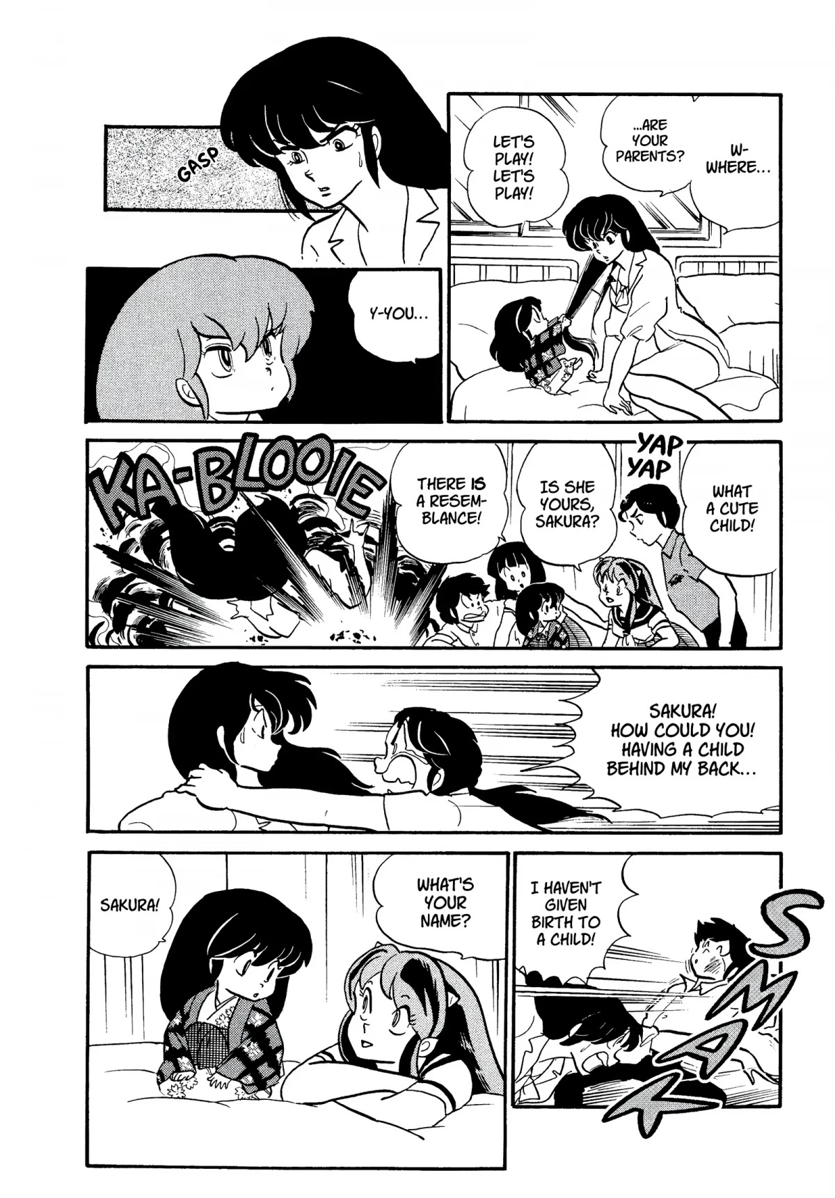 Urusei Yatsura Chapter 198 page 8 - Chapter 198: Sakura’s Sorrowful Childhood