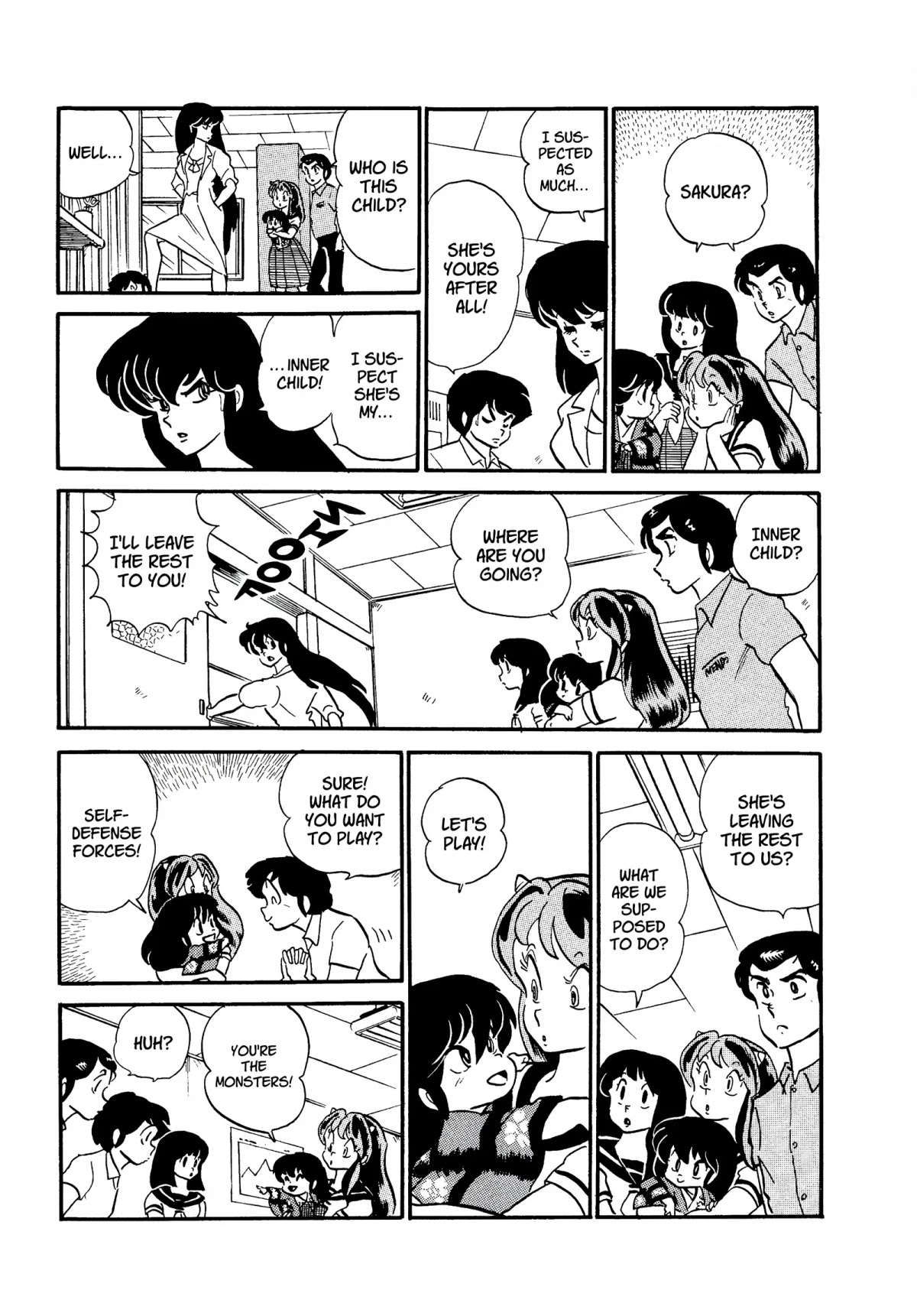 Urusei Yatsura Chapter 198 page 9 - Chapter 198: Sakura’s Sorrowful Childhood