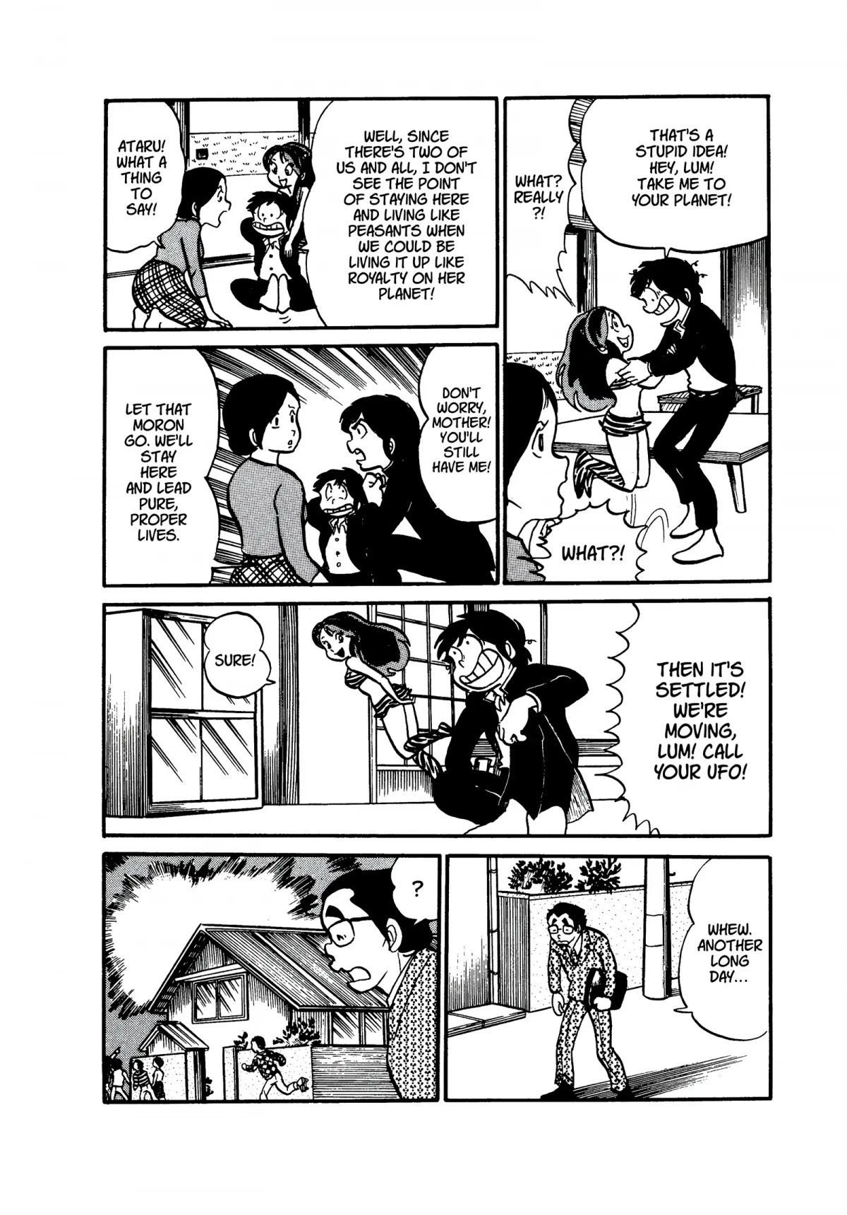 Urusei Yatsura Chapter 20 page 10 - Chapter 20: Without Even Saying Goodbye
