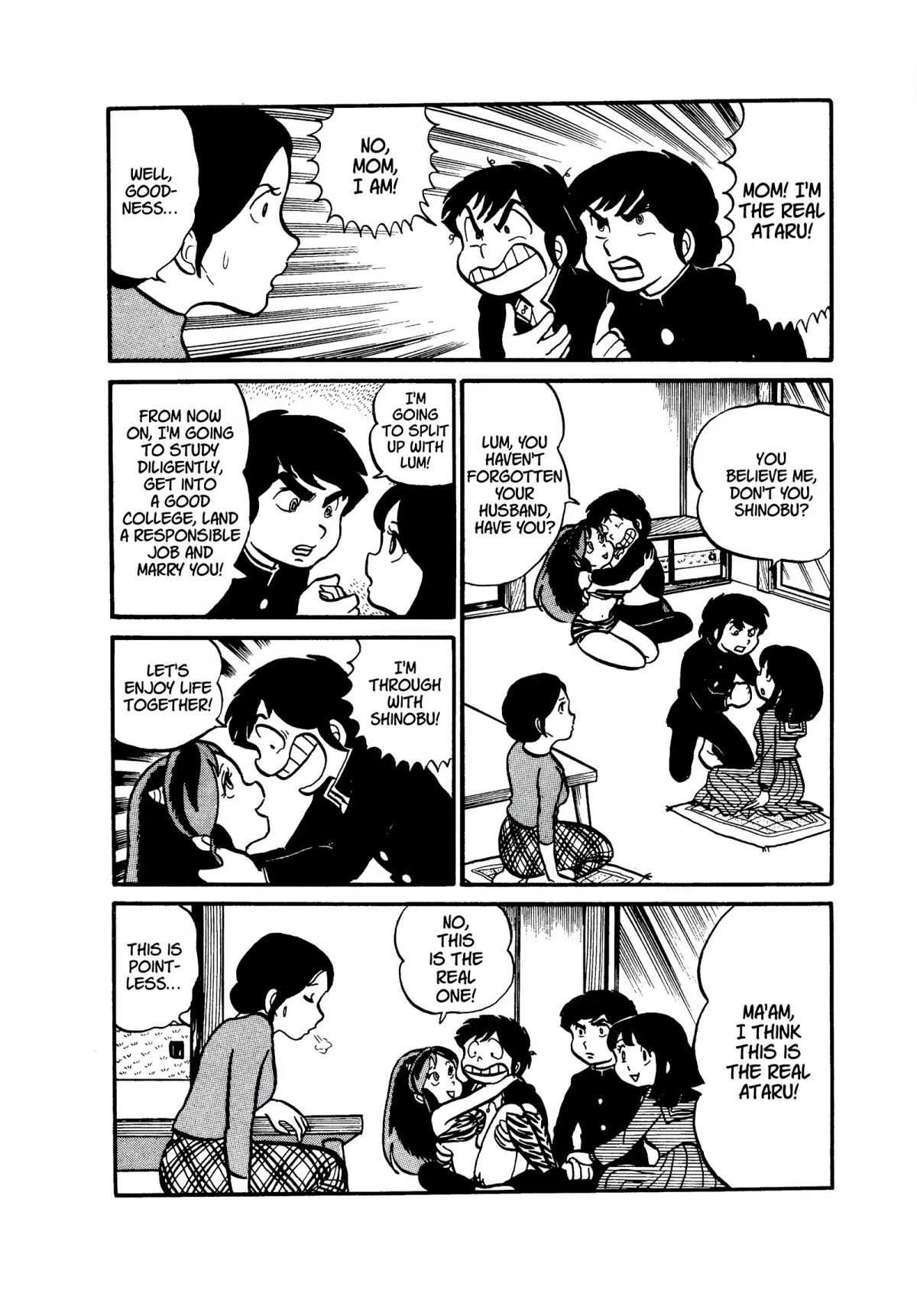 Urusei Yatsura Chapter 20 page 8 - Chapter 20: Without Even Saying Goodbye