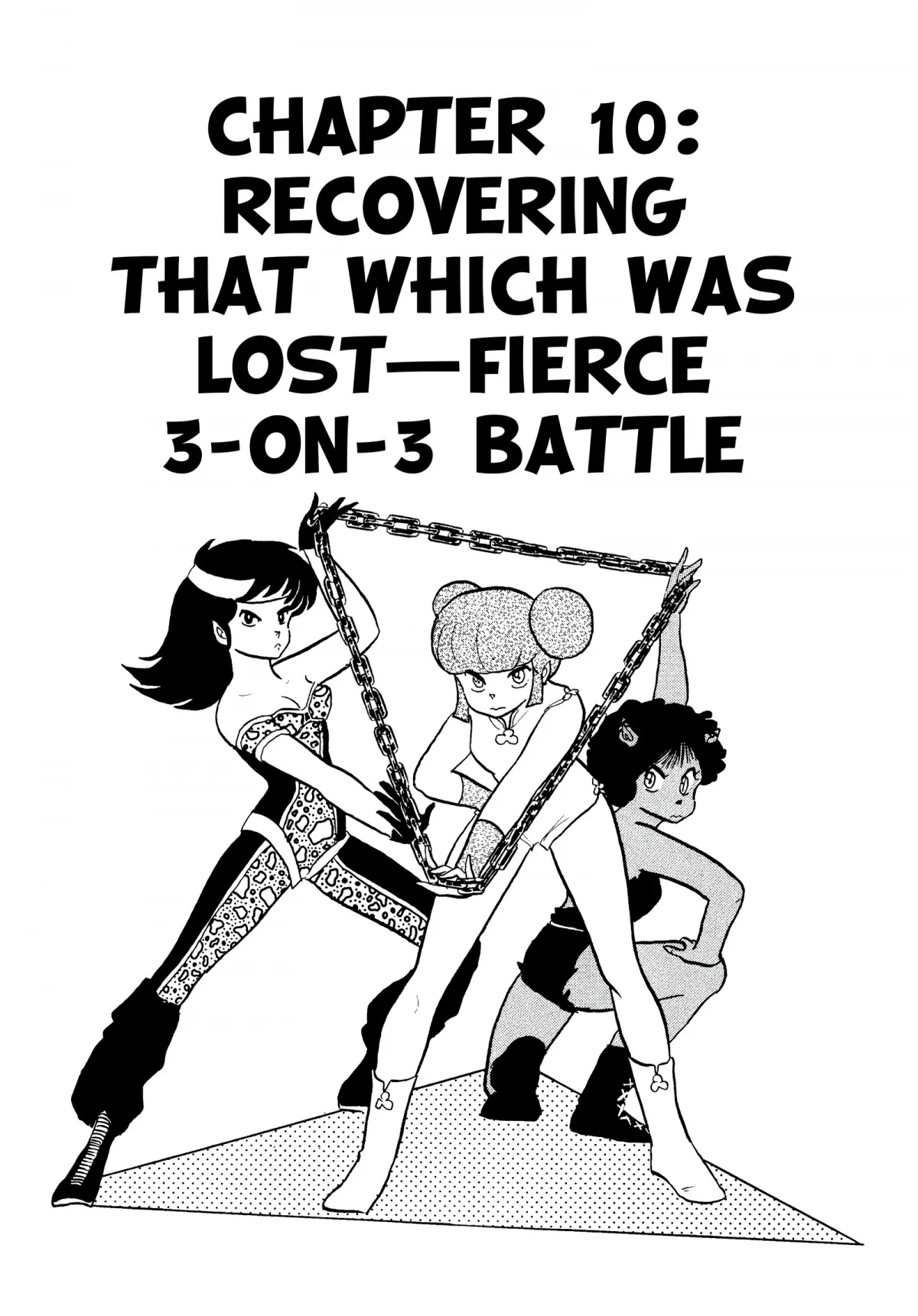Urusei Yatsura Chapter 200 page 1 - Chapter 200: Recovering That Which Was Lost—Fierce 3-On-3 Battle