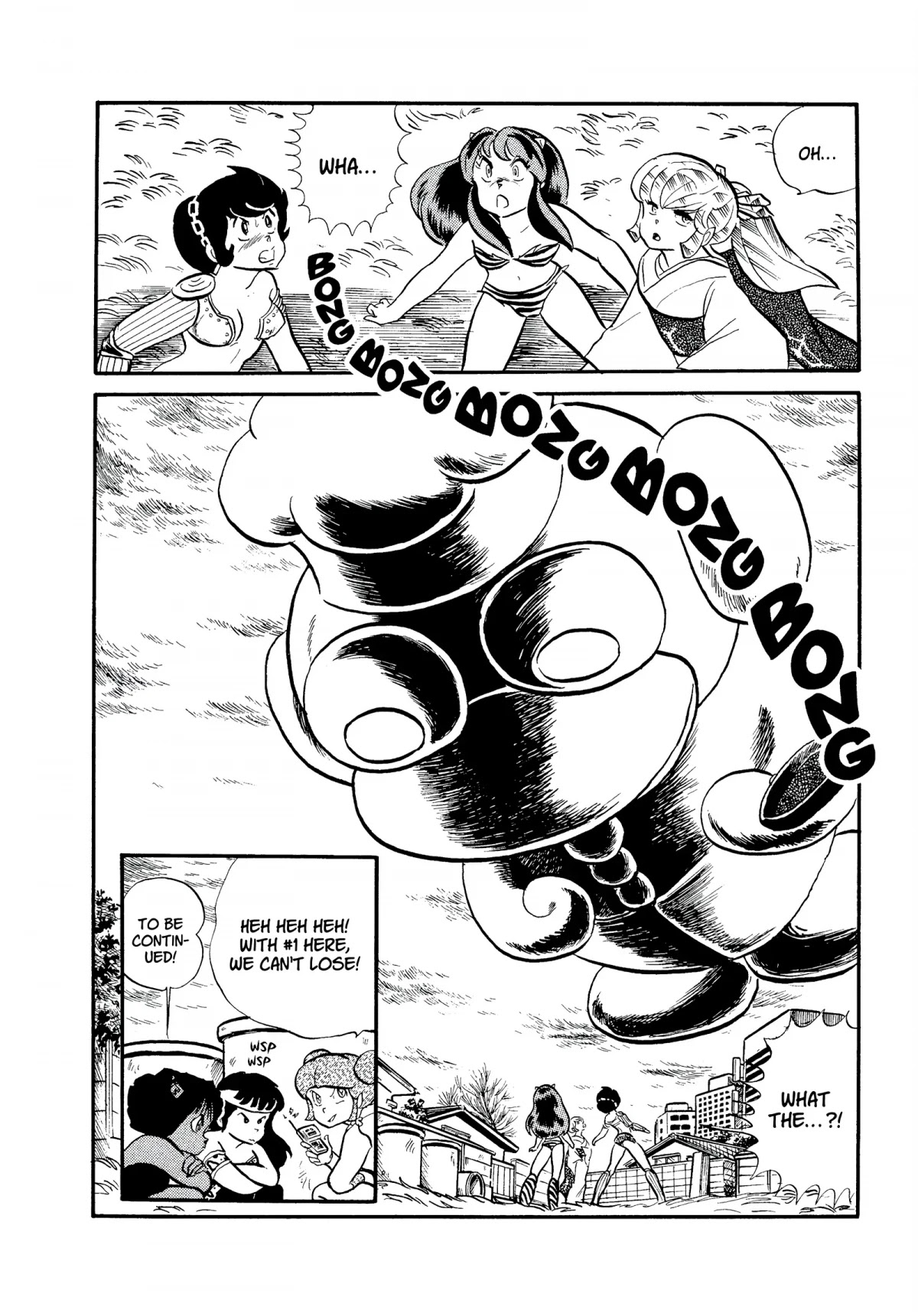 Urusei Yatsura Chapter 200 page 16 - Chapter 200: Recovering That Which Was Lost—Fierce 3-On-3 Battle