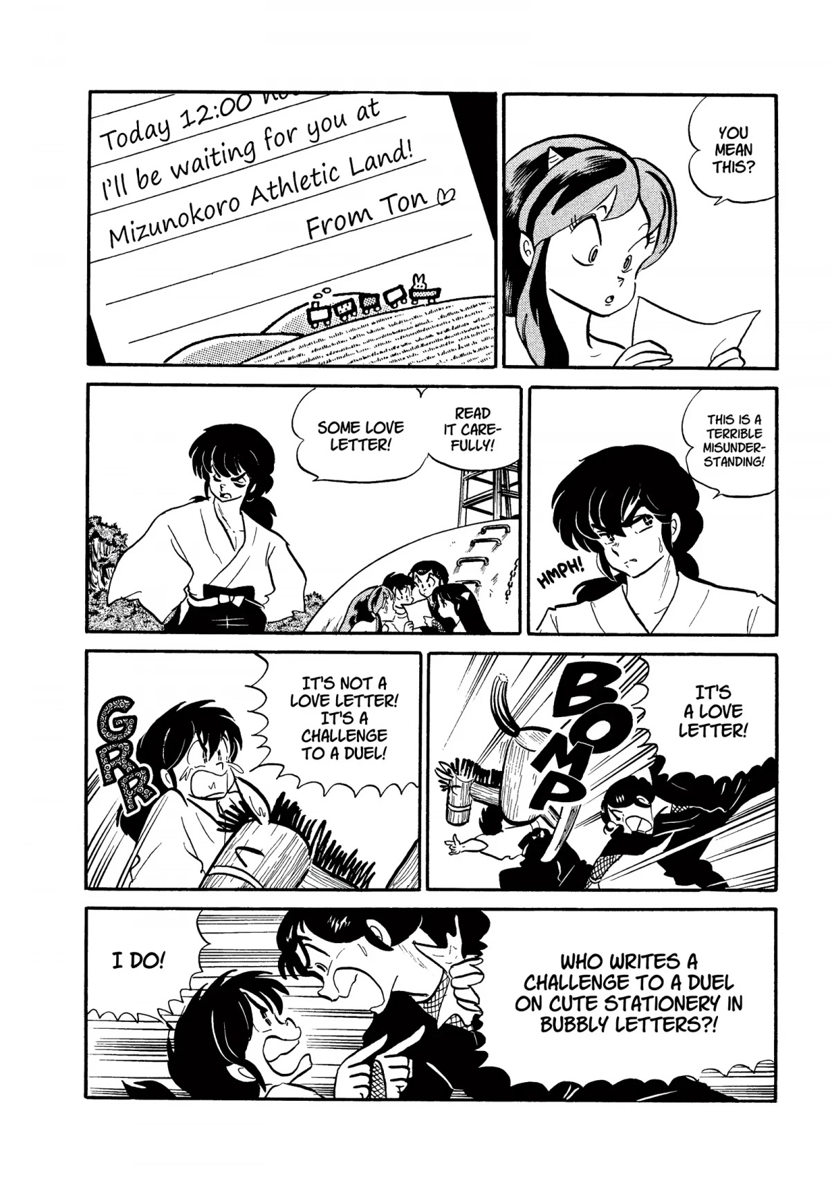 Urusei Yatsura Chapter 203 page 10 - Chapter 203: Love Letter Trouble, Part 2