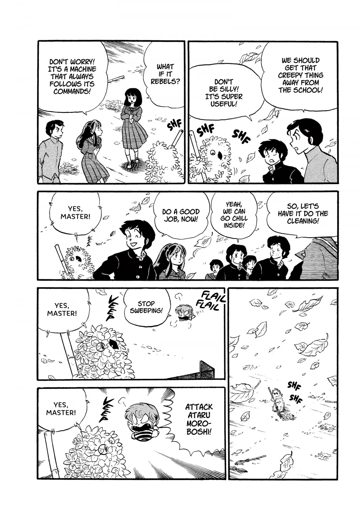 Urusei Yatsura Chapter 205 page 10 - Chapter 205: The Splendid Dance of Falling Leaves