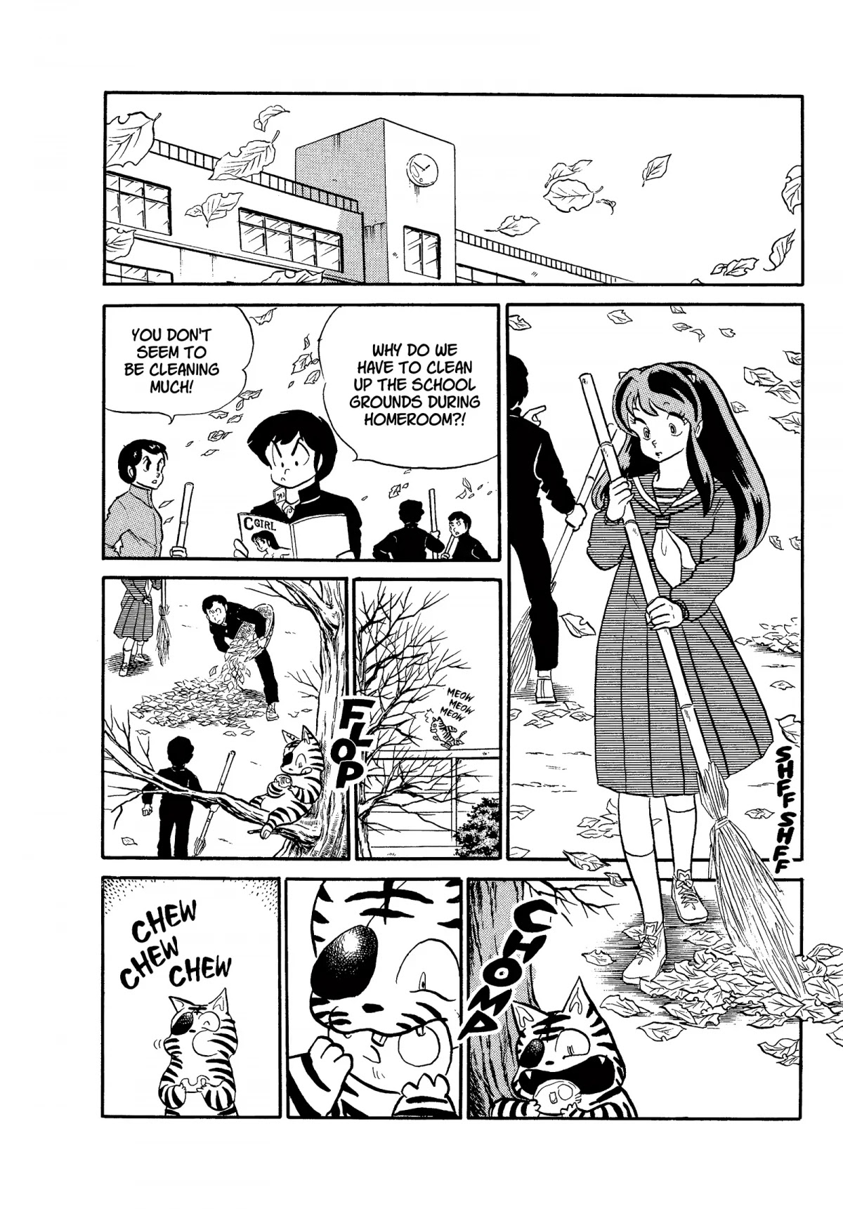 Urusei Yatsura Chapter 205 page 4 - Chapter 205: The Splendid Dance of Falling Leaves