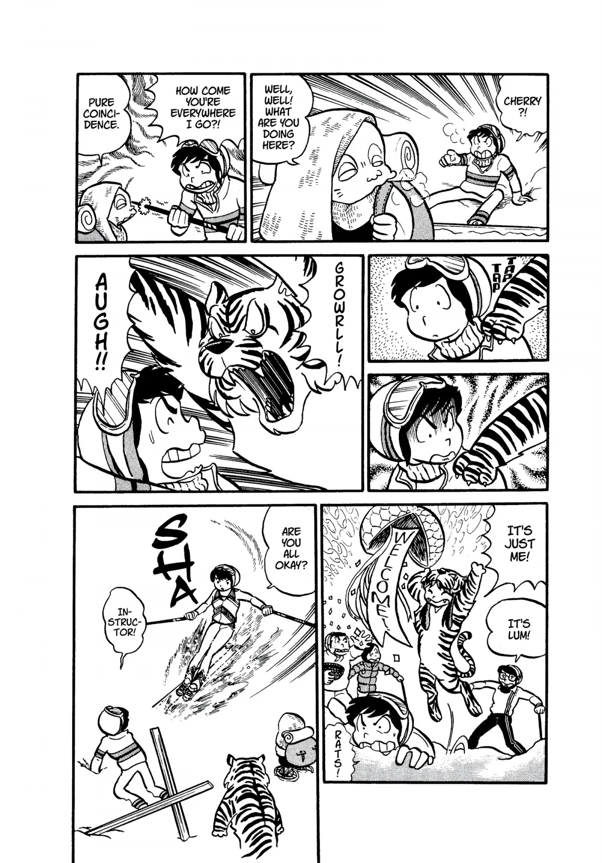 Urusei Yatsura Chapter 21 page 6 - Chapter 21: If There Be Courage
