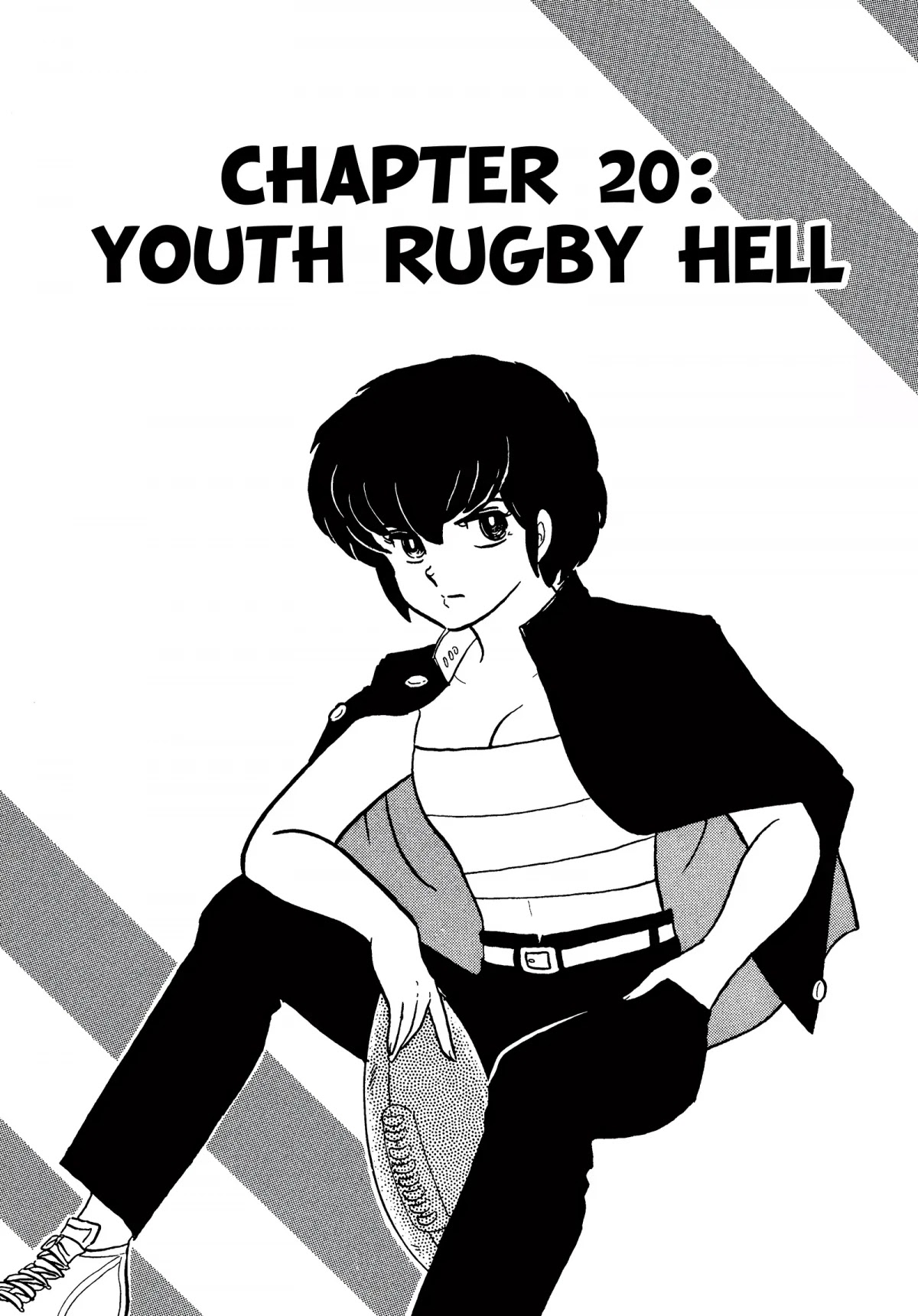 Urusei Yatsura Chapter 210 page 1 - Chapter 210: Youth Rugby Hell