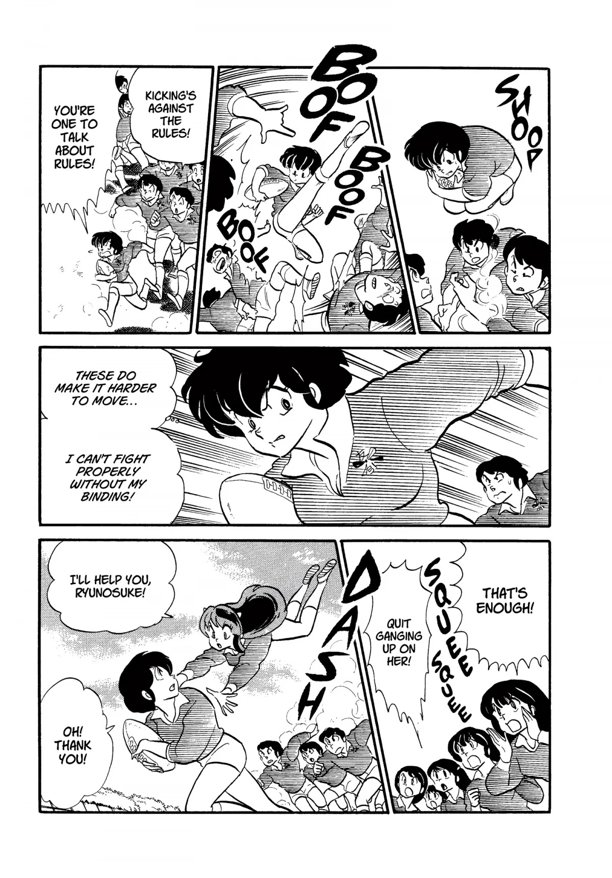 Urusei Yatsura Chapter 210 page 13 - Chapter 210: Youth Rugby Hell
