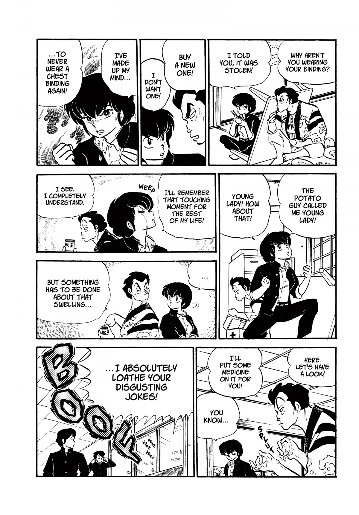 Urusei Yatsura Chapter 210 page 6 - Chapter 210: Youth Rugby Hell