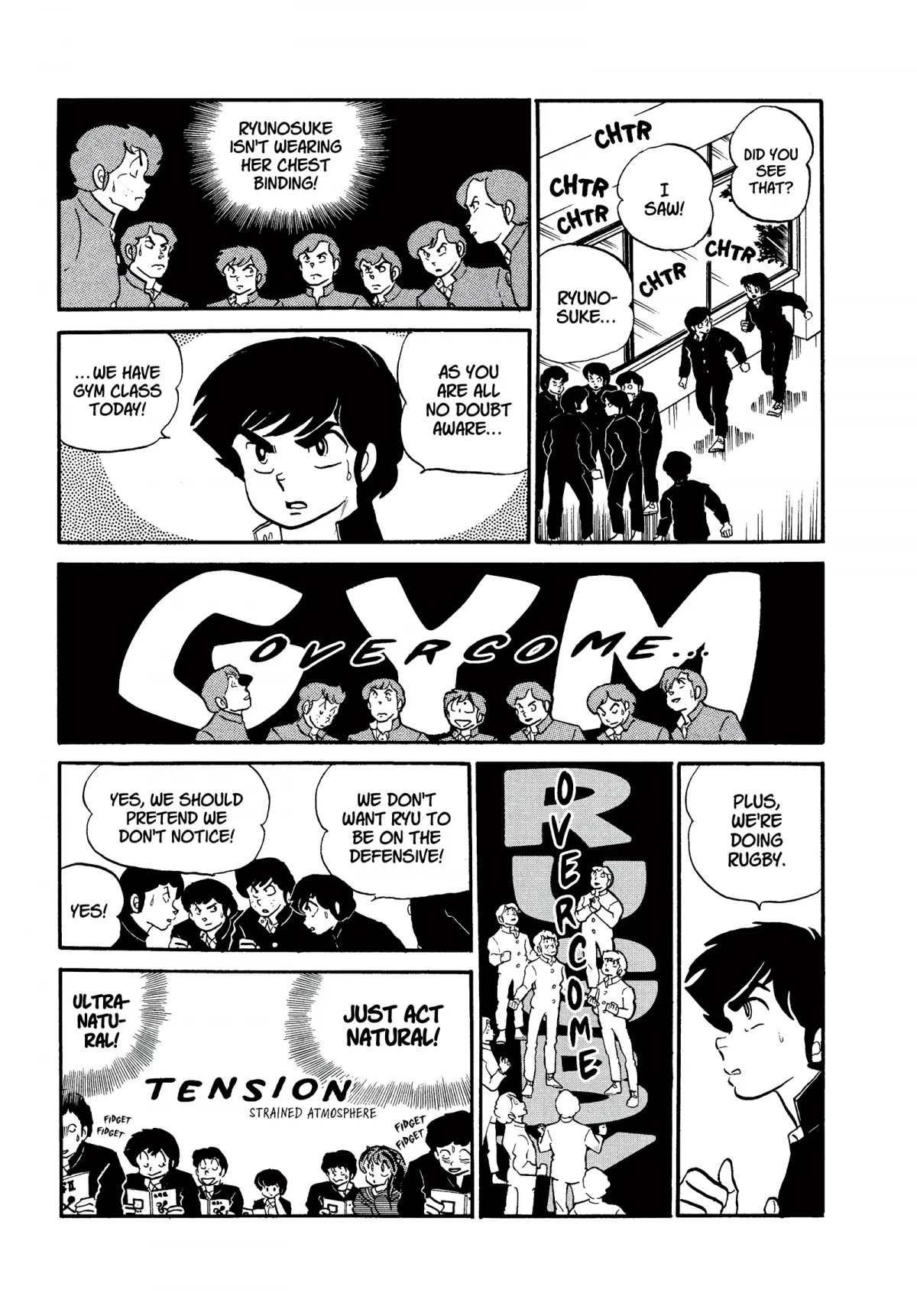 Urusei Yatsura Chapter 210 page 7 - Chapter 210: Youth Rugby Hell