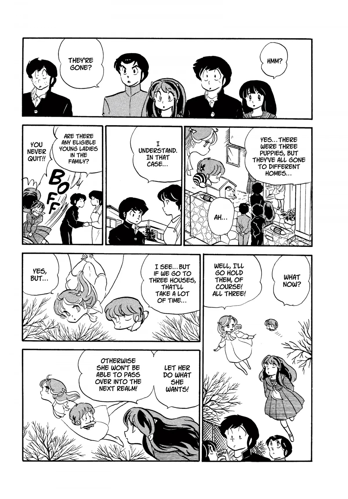 Urusei Yatsura Chapter 211 page 11 - Chapter 211: The Flying Girl