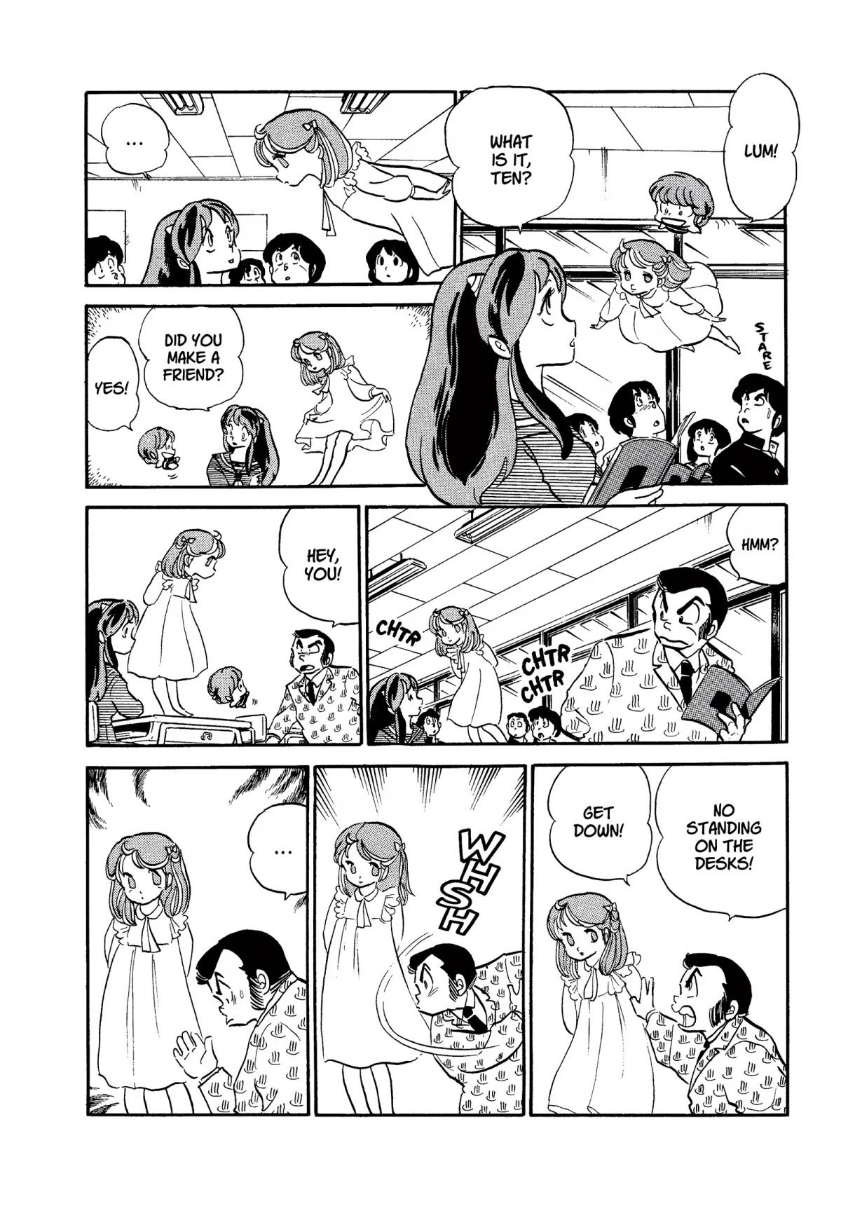 Urusei Yatsura Chapter 211 page 6 - Chapter 211: The Flying Girl