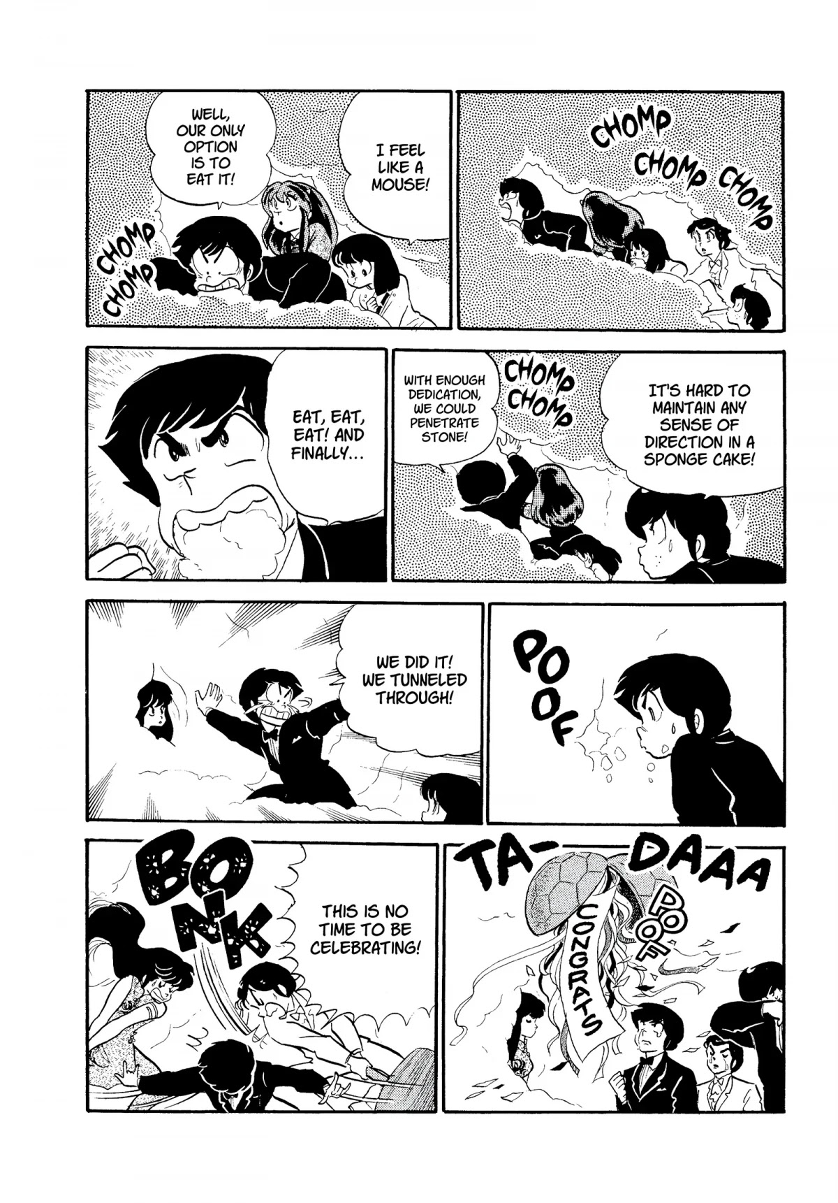 Urusei Yatsura Chapter 213 page 10 - Chapter 213: Secret Spot! Palatial Cake of Horrors