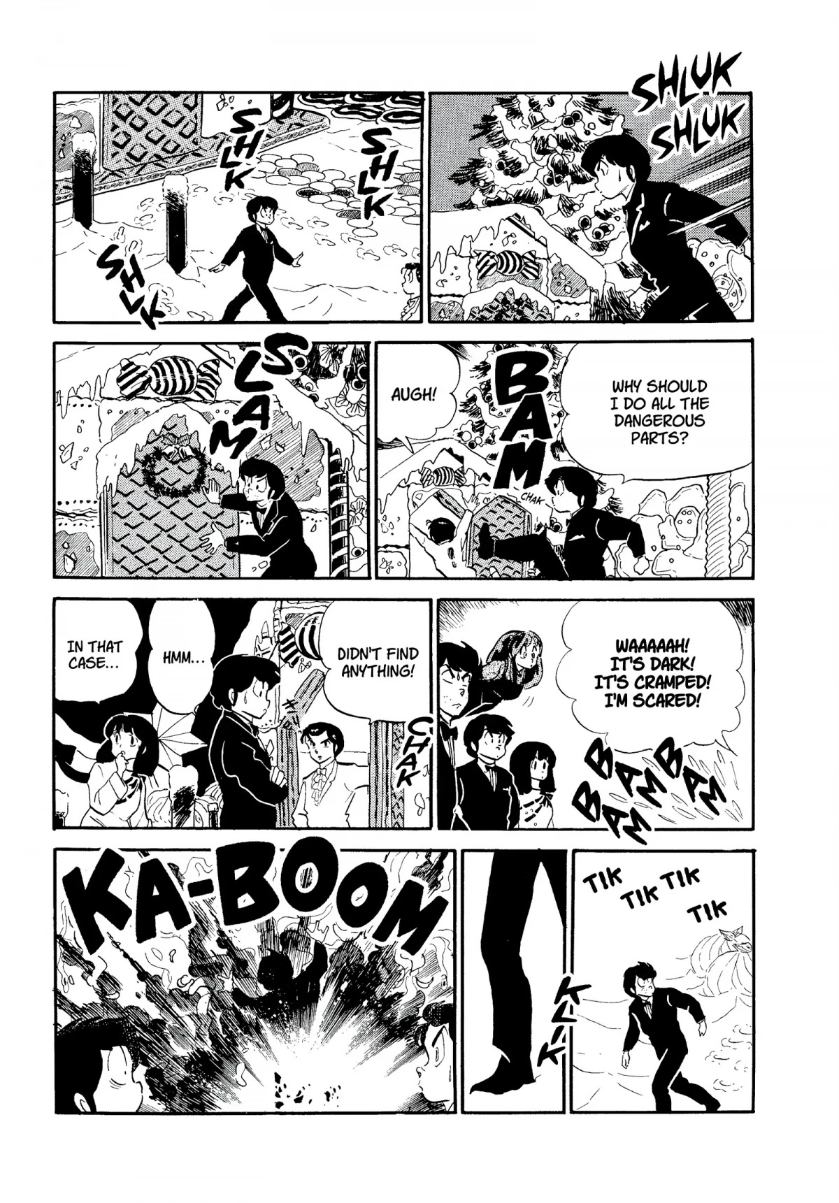 Urusei Yatsura Chapter 213 page 13 - Chapter 213: Secret Spot! Palatial Cake of Horrors