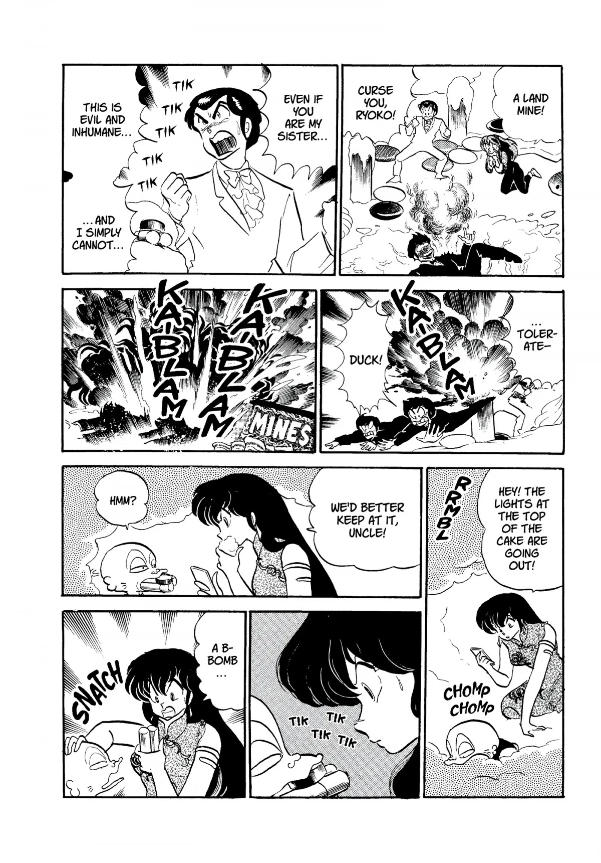 Urusei Yatsura Chapter 213 page 14 - Chapter 213: Secret Spot! Palatial Cake of Horrors