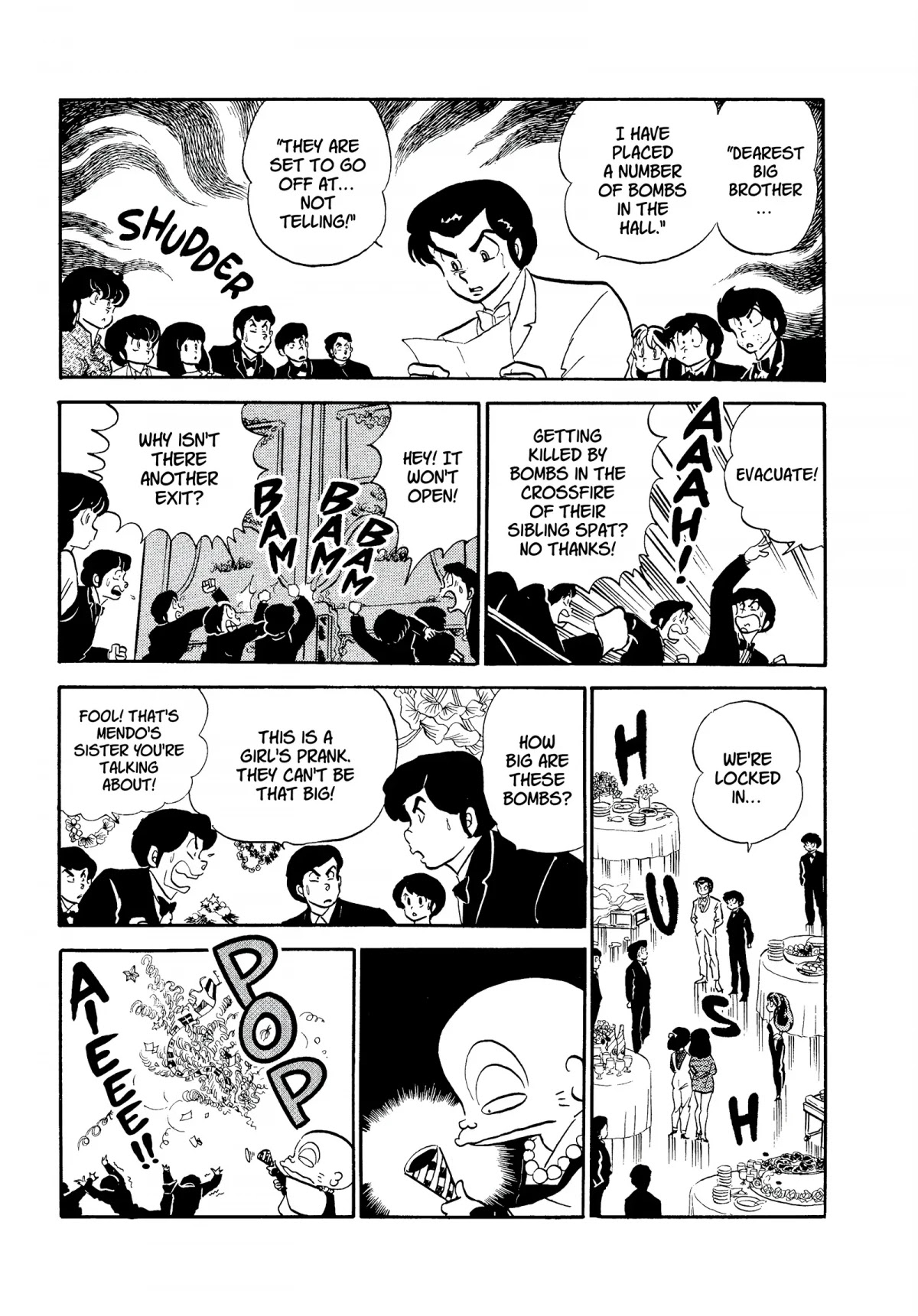 Urusei Yatsura Chapter 213 page 7 - Chapter 213: Secret Spot! Palatial Cake of Horrors