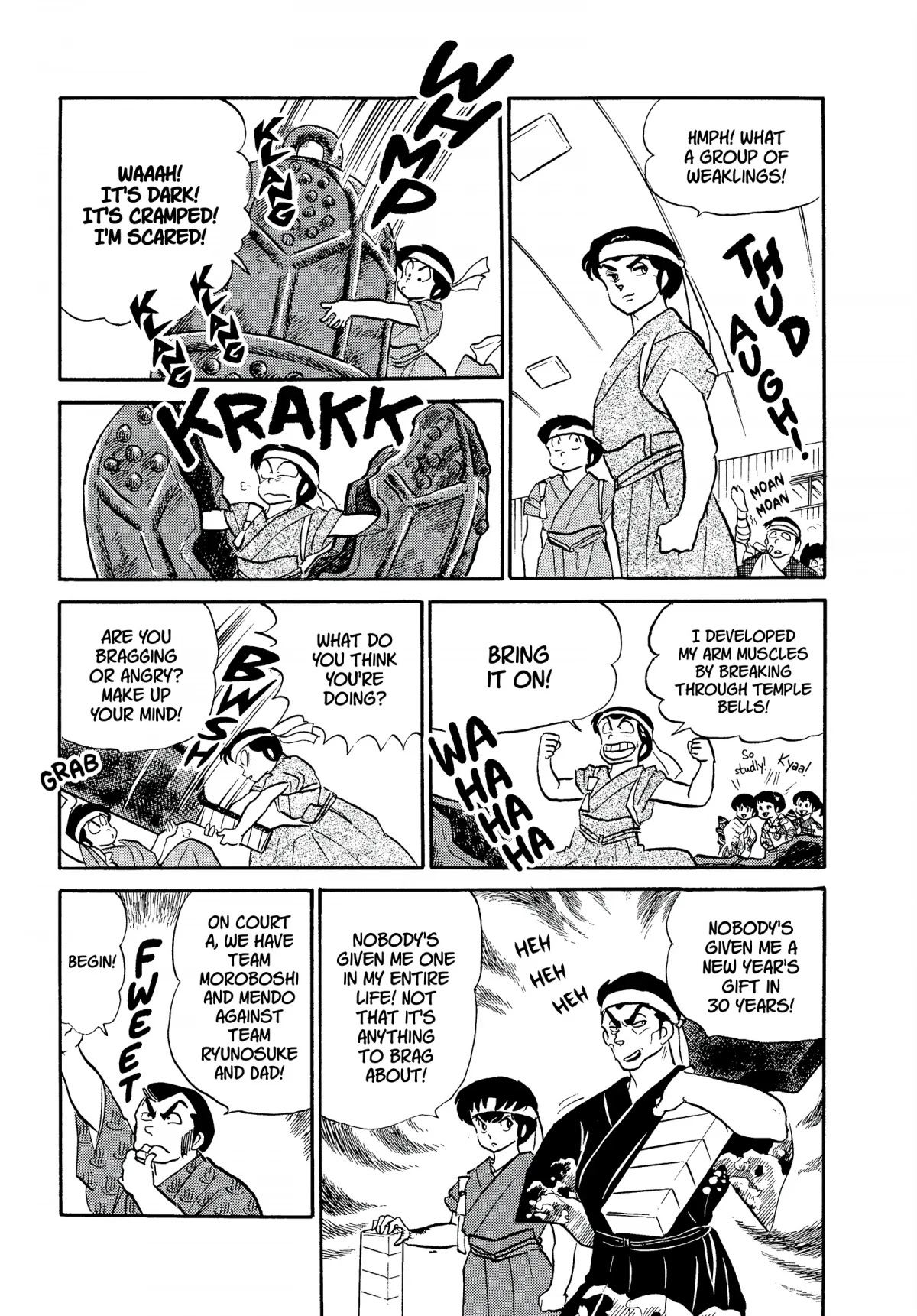 Urusei Yatsura Chapter 214 page 7 - Chapter 214: Get in Shape With Hanetsuki