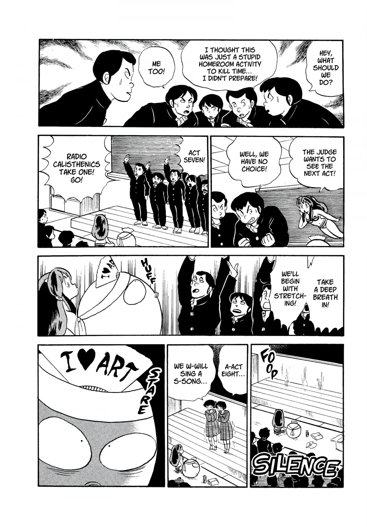 Urusei Yatsura Chapter 215 page 10 - Chapter 215: The Thorny Road of the Performing Arts