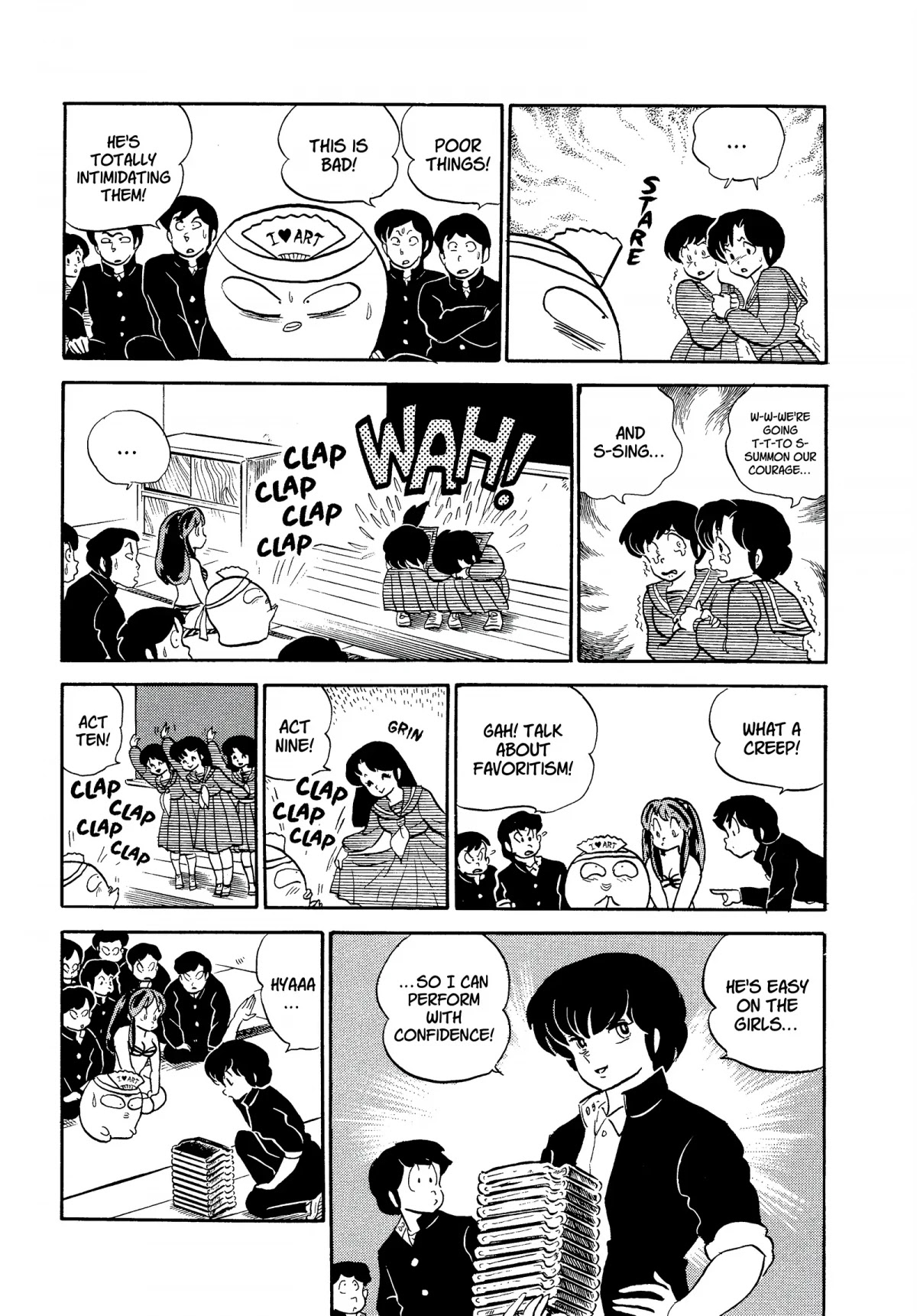 Urusei Yatsura Chapter 215 page 11 - Chapter 215: The Thorny Road of the Performing Arts