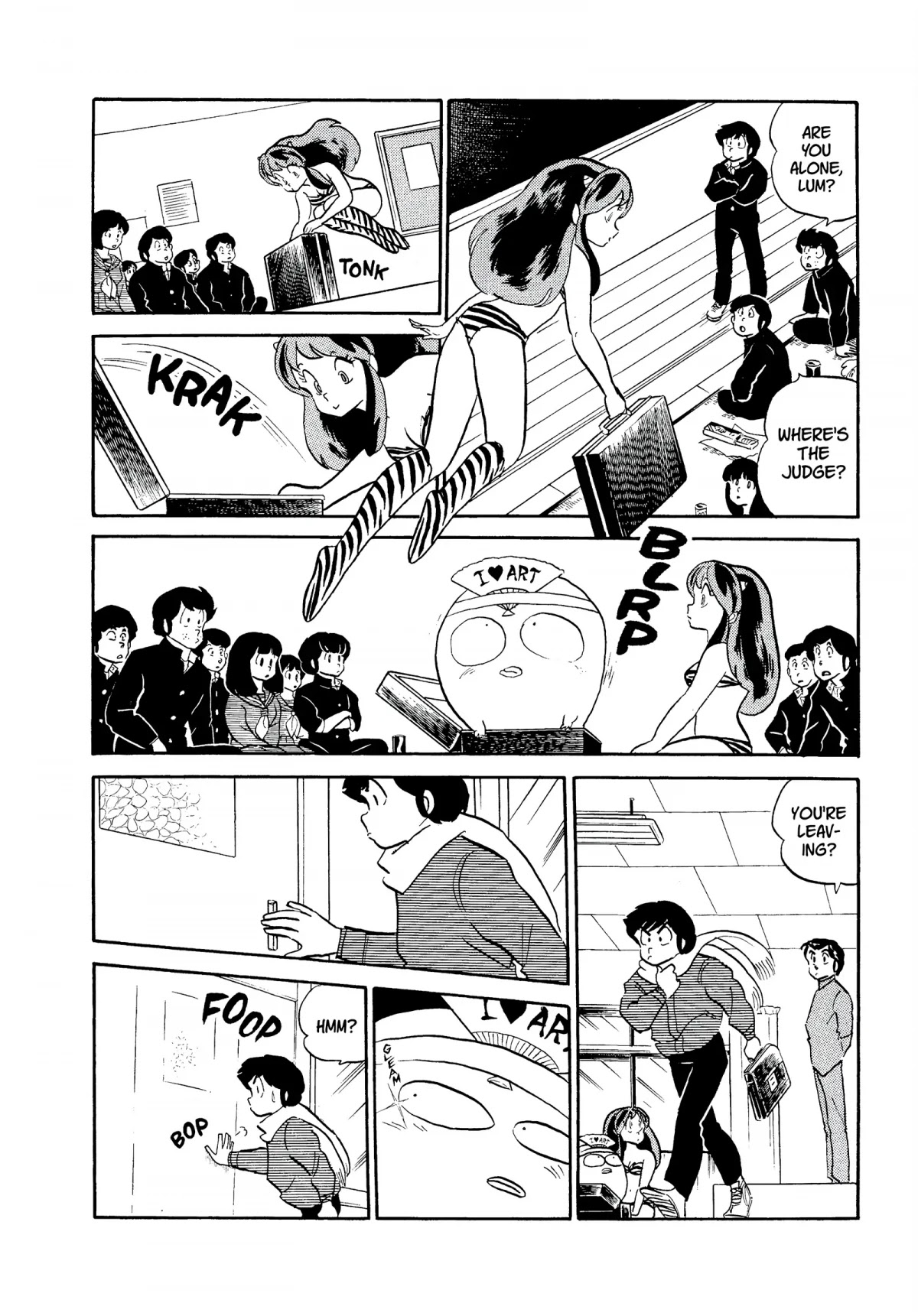 Urusei Yatsura Chapter 215 page 4 - Chapter 215: The Thorny Road of the Performing Arts