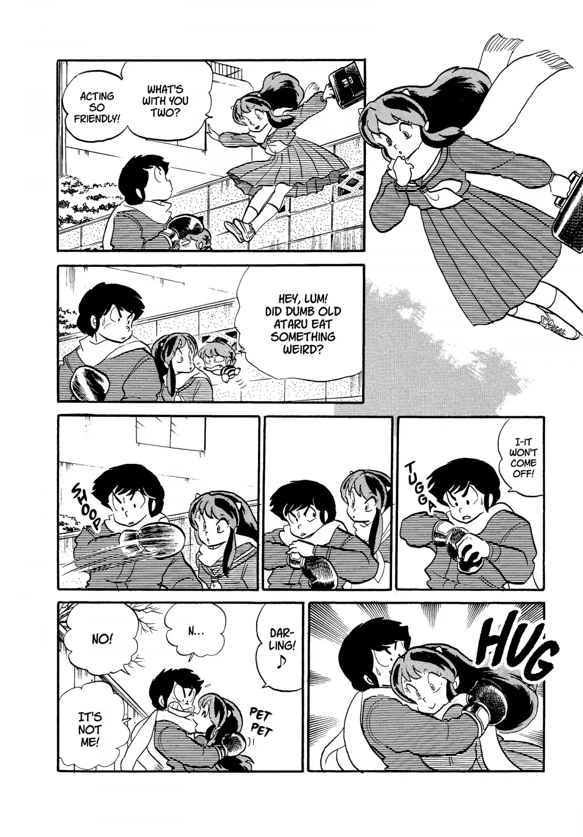 Urusei Yatsura Chapter 216 page 6 - Chapter 216: The Glove of Love and Conflict