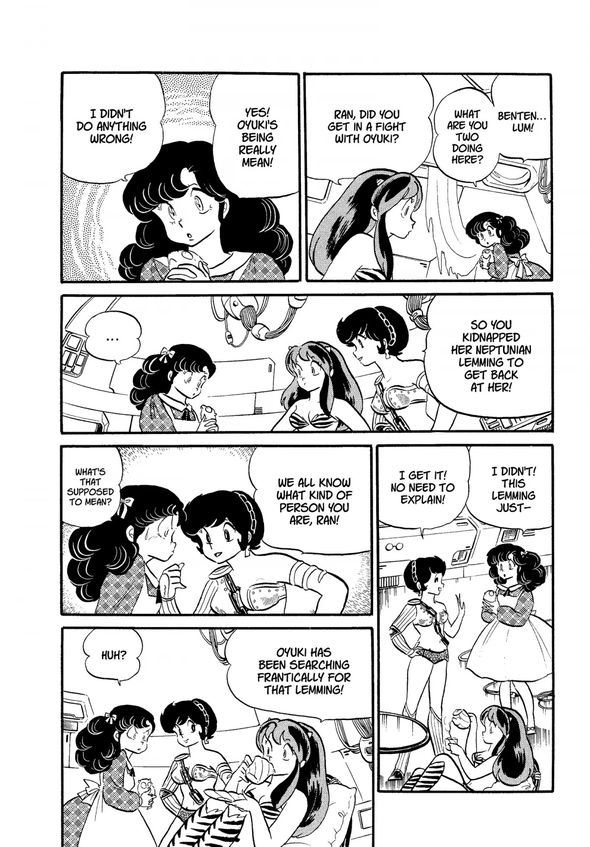 Urusei Yatsura Chapter 217 page 10 - Chapter 217: Blue-White Flames of Anger, Part 1