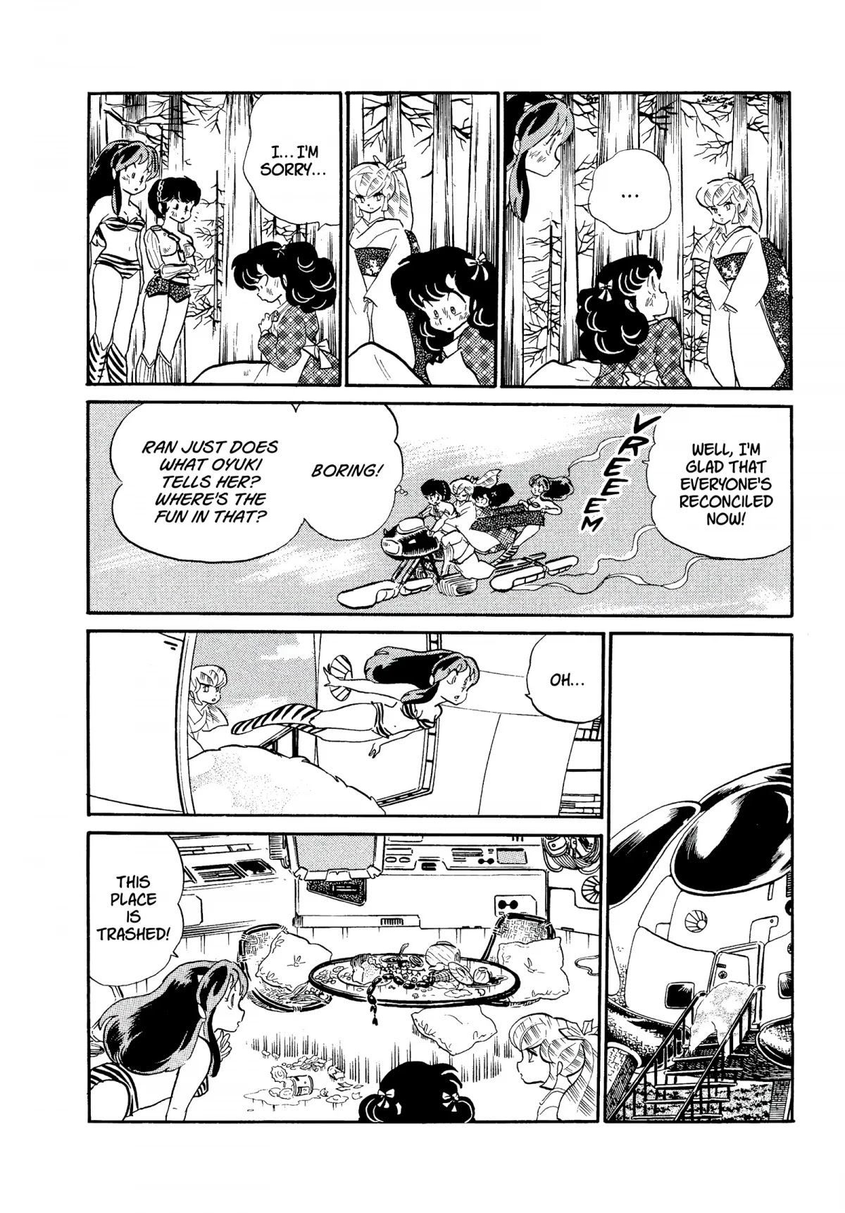Urusei Yatsura Chapter 219 page 10 - Chapter 219: Blue-White Flames of Anger, Part 3