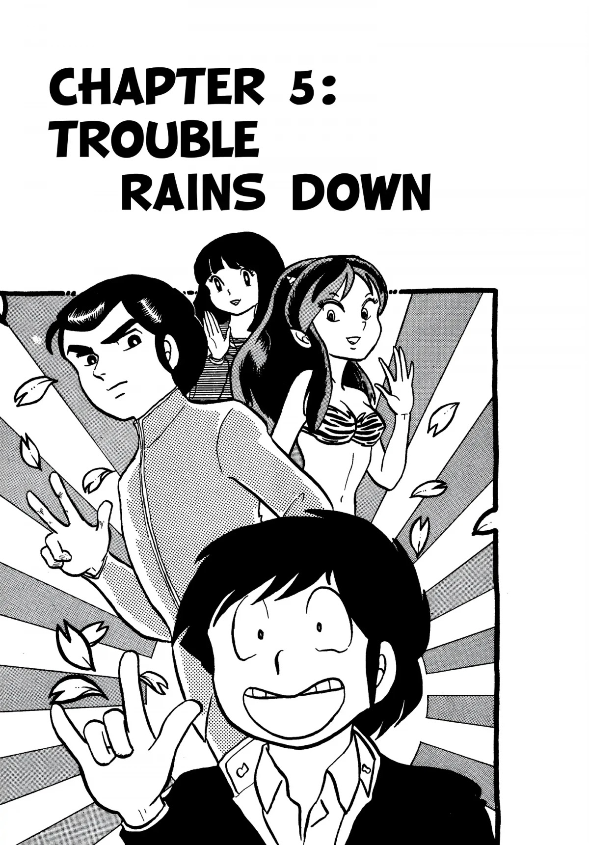 Urusei Yatsura Chapter 22 page 1 - Chapter 22: Trouble Rains Down