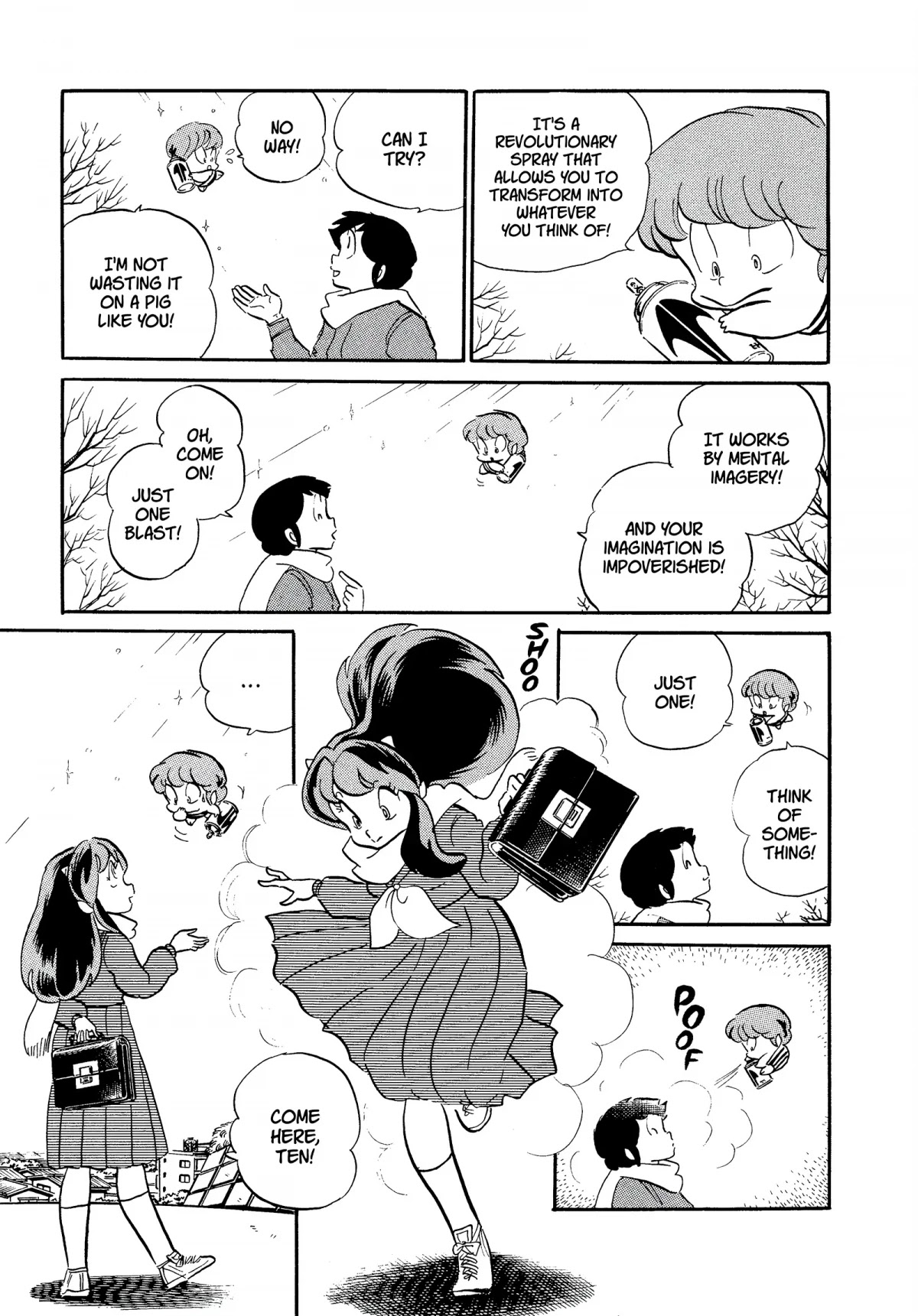 Urusei Yatsura Chapter 220 page 3 - Chapter 220: Transformation Spray