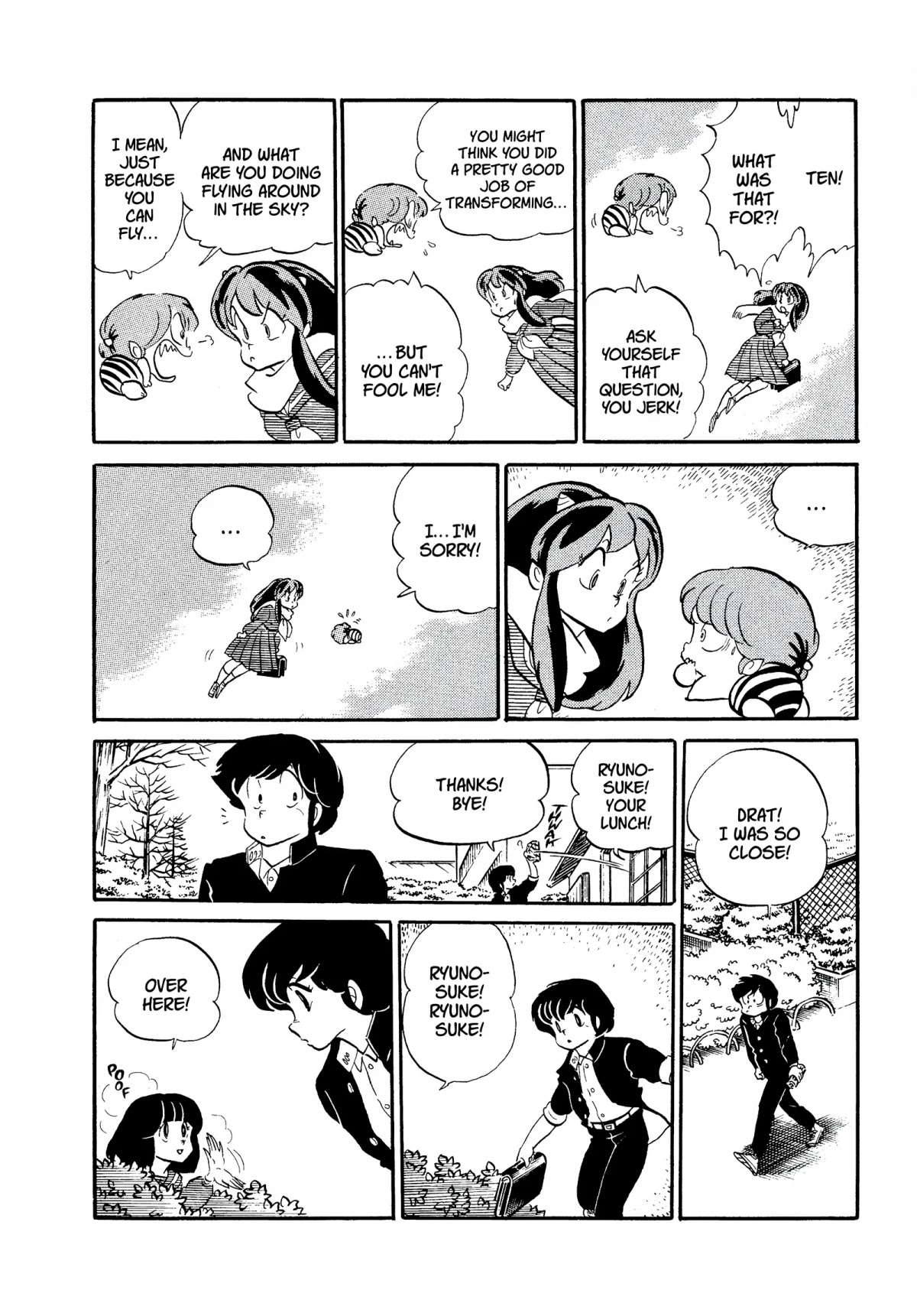 Urusei Yatsura Chapter 220 page 8 - Chapter 220: Transformation Spray