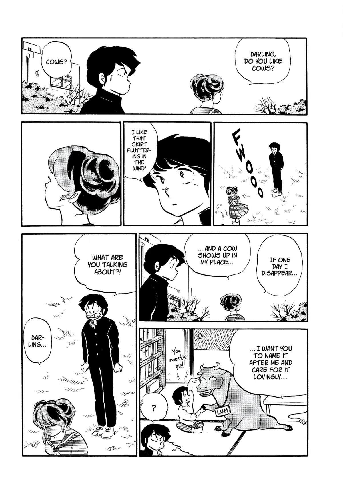 Urusei Yatsura Chapter 221 page 13 - Chapter 221: Lum Becomes a Cow