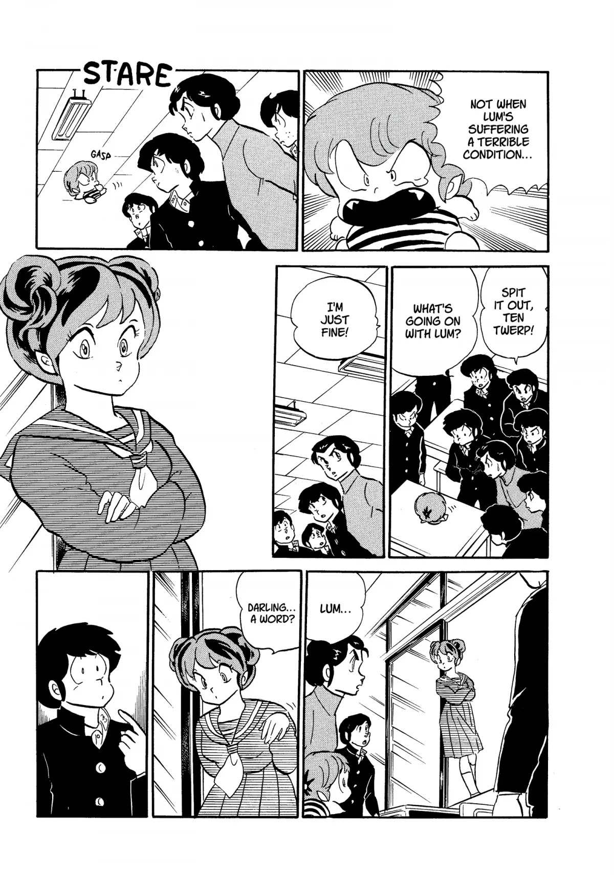 Urusei Yatsura Chapter 221 page 9 - Chapter 221: Lum Becomes a Cow