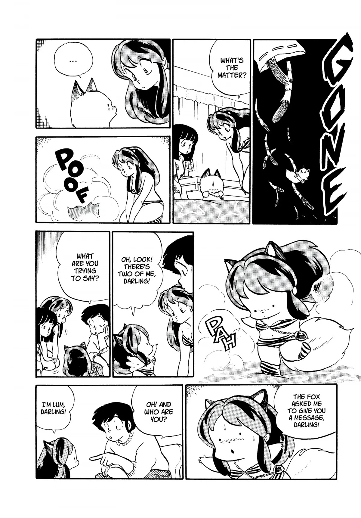 Urusei Yatsura Chapter 222 page 10 - Chapter 222: Foxes in the Moonlight