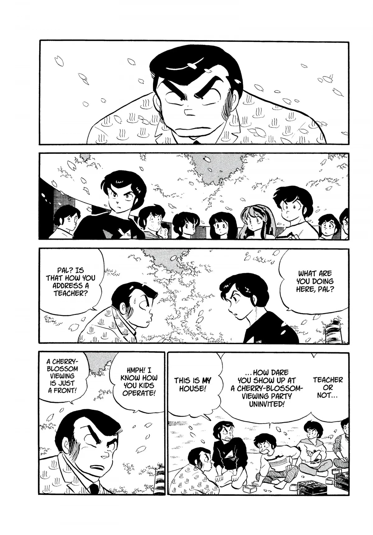 Urusei Yatsura Chapter 228 page 2 - Chapter 228: A Day in the Life of Kin the Playboy