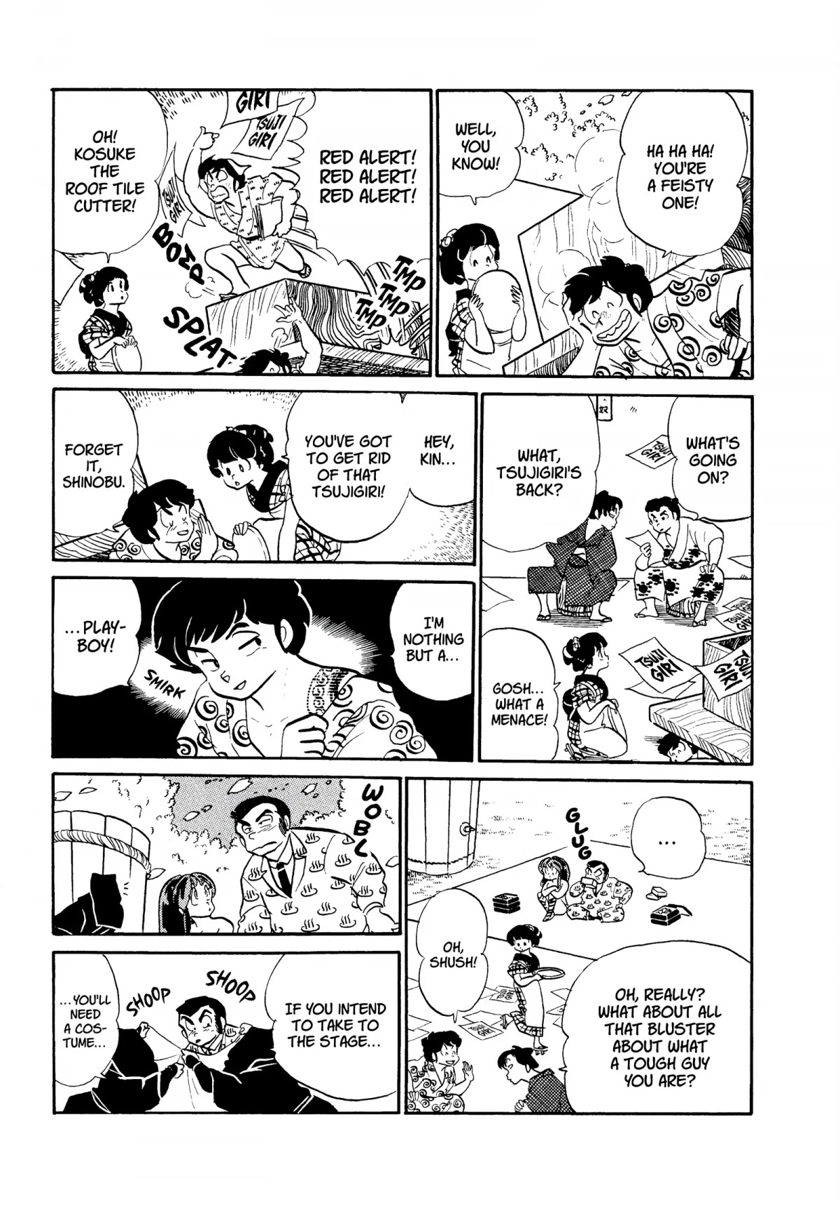 Urusei Yatsura Chapter 228 page 7 - Chapter 228: A Day in the Life of Kin the Playboy