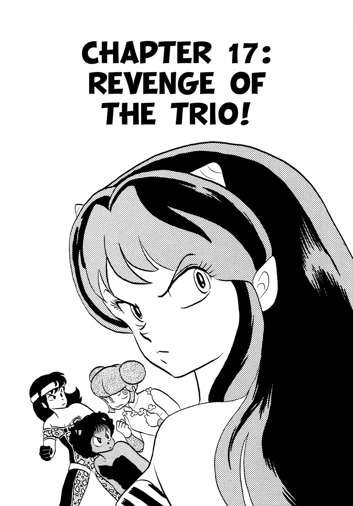 Urusei Yatsura Chapter 229 page 1 - Chapter 229: Revenge of the Trio!