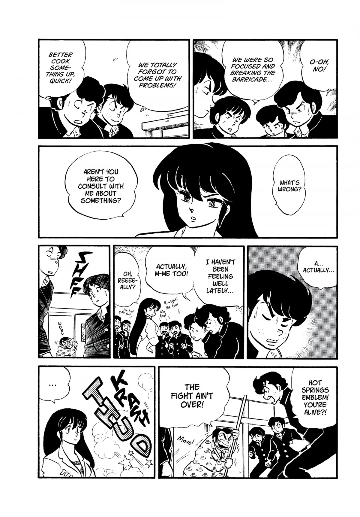 Urusei Yatsura Chapter 230 page 8 - Chapter 230: Troubled Youth