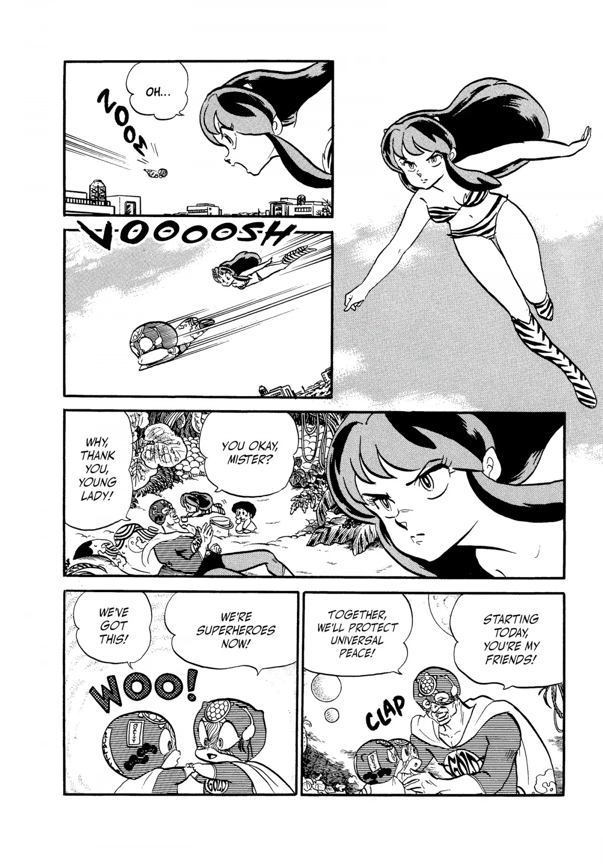 Urusei Yatsura Chapter 231 page 12 - Chapter 231: Glittering, Dazzling Defender of Justice