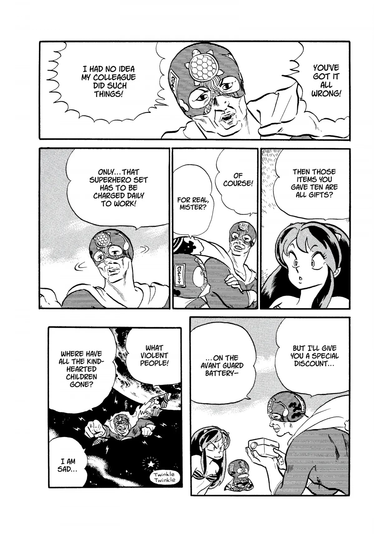 Urusei Yatsura Chapter 231 page 16 - Chapter 231: Glittering, Dazzling Defender of Justice