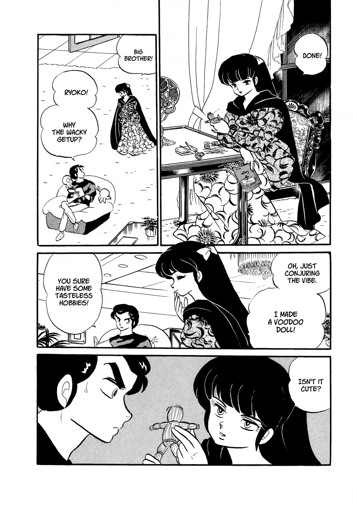 Urusei Yatsura Chapter 232 page 2 - Chapter 232: Ooh, Scary! Voodoo Doll