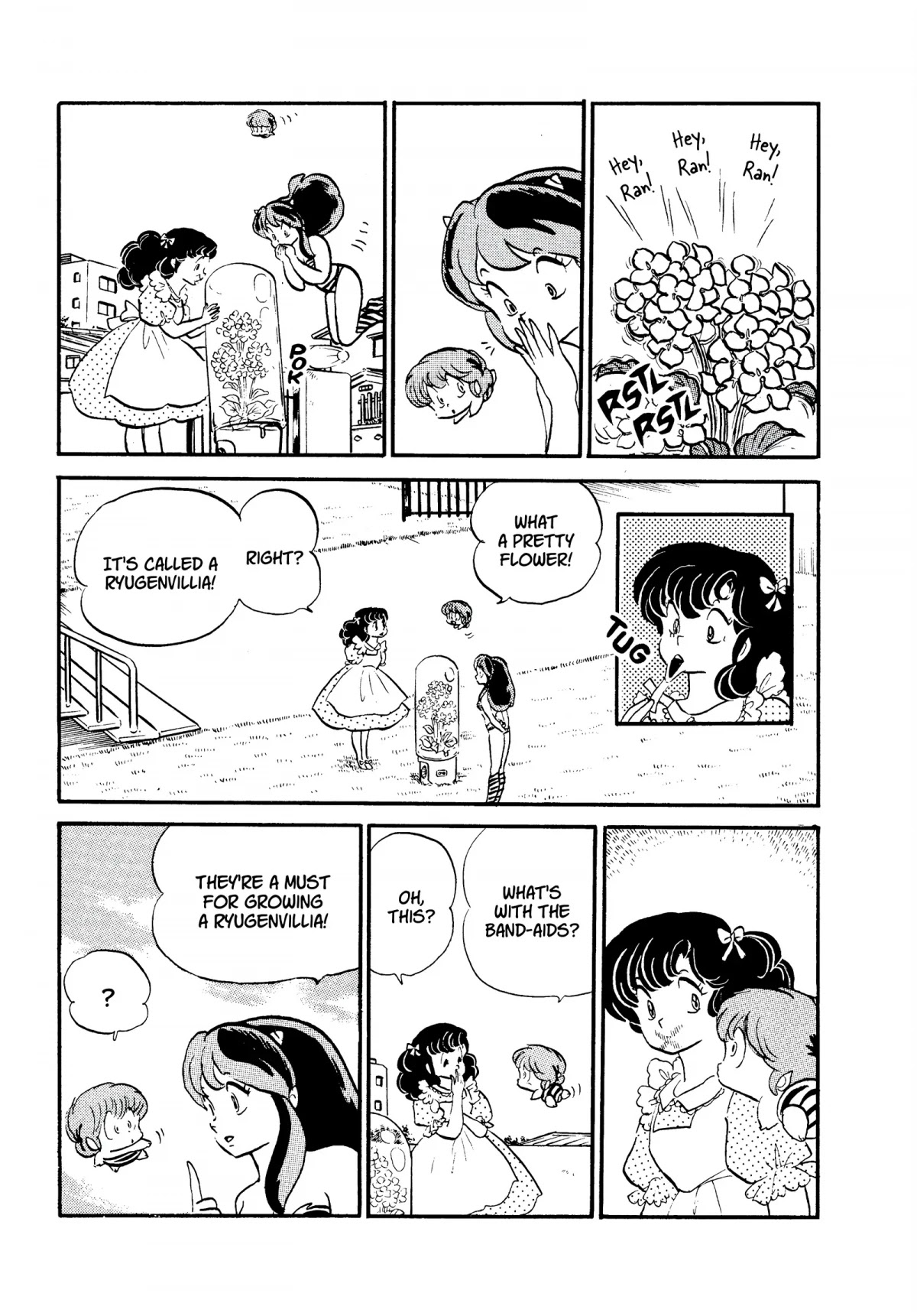 Urusei Yatsura Chapter 233 page 3 - Chapter 233: The Secret Flower Garden