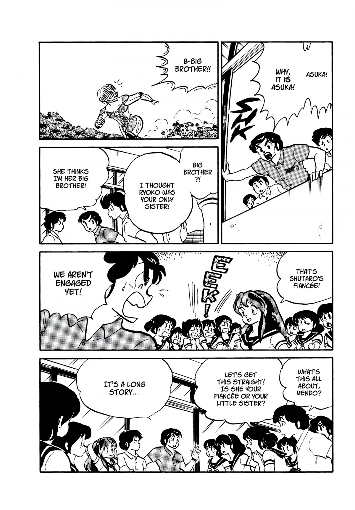 Urusei Yatsura Chapter 237 page 14 - Chapter 237: Asuka Returns, Part 1