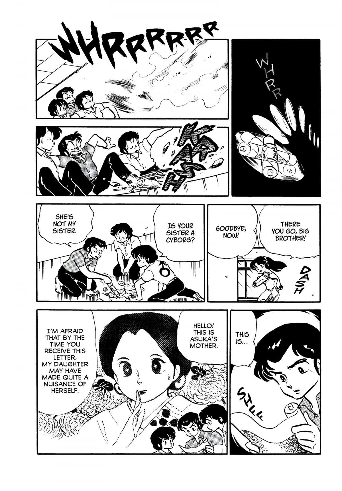 Urusei Yatsura Chapter 238 page 8 - Chapter 238: Asuka Returns, Part 2