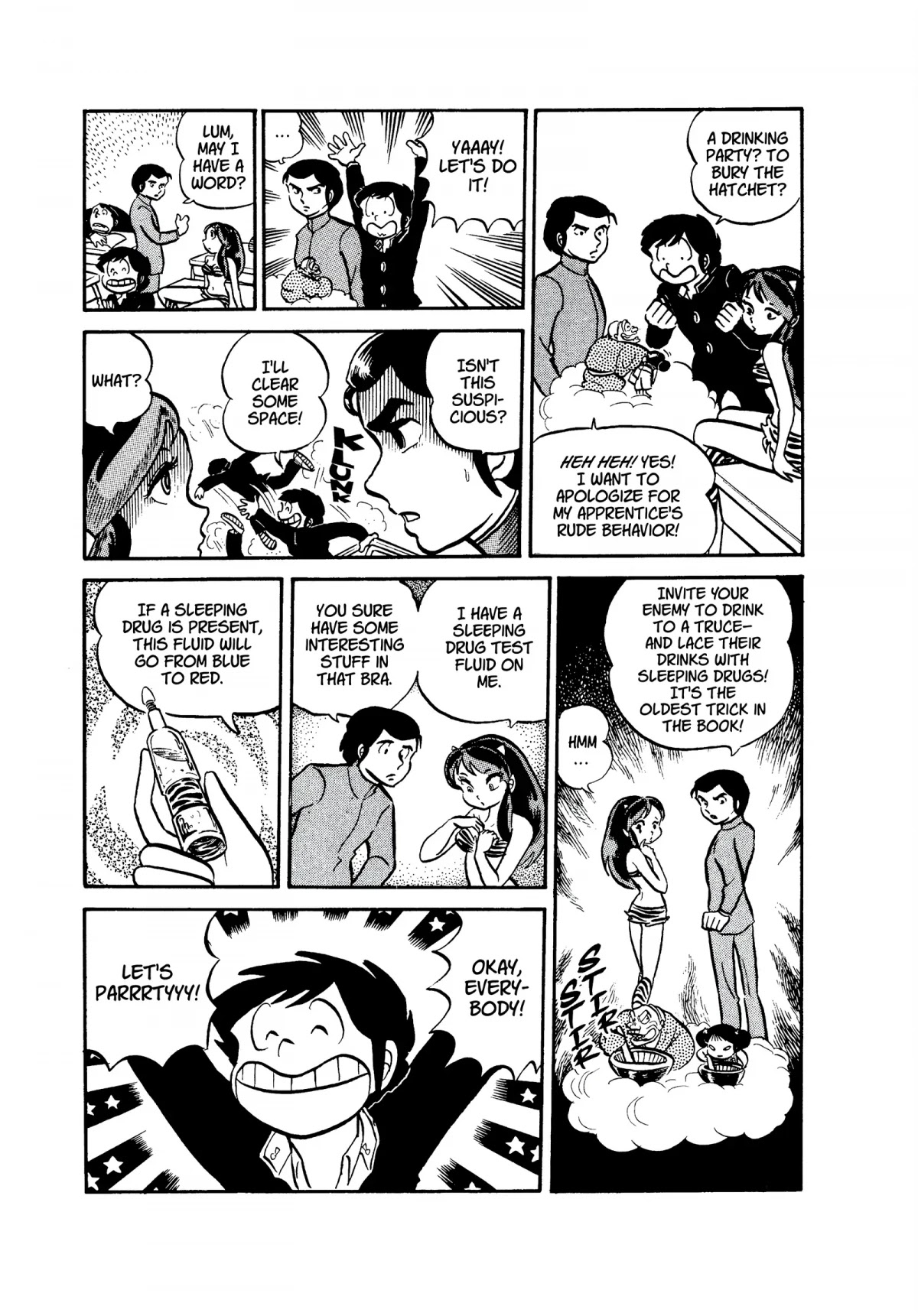 Urusei Yatsura Chapter 24 page 9 - Chapter 24: Balmy Spring Days and the Failure Class