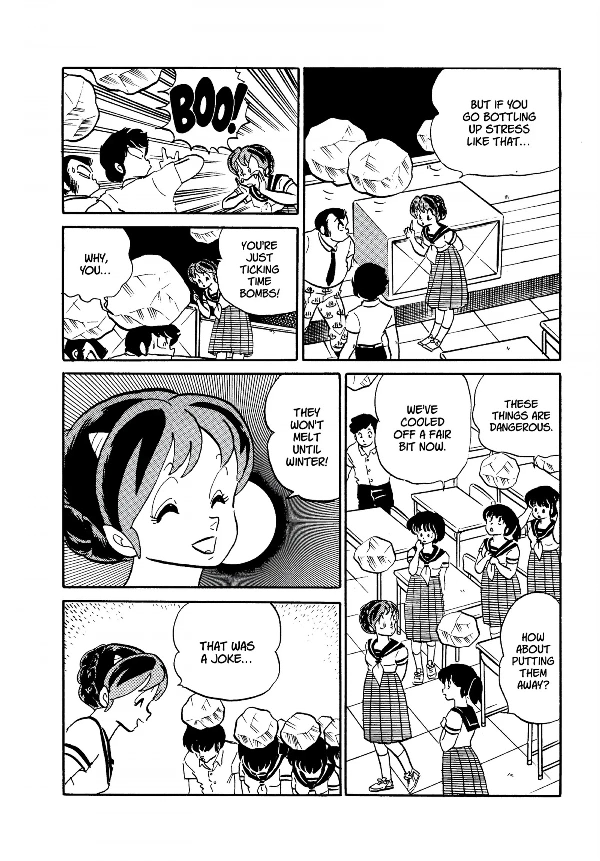 Urusei Yatsura Chapter 241 page 10 - Chapter 241: Ice Cooler Relaxation