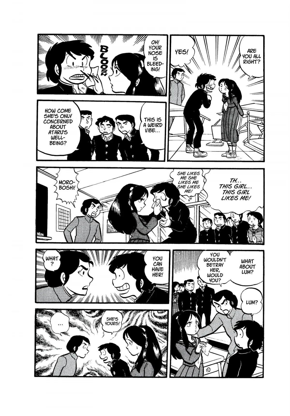 Urusei Yatsura Chapter 25 page 14 - Chapter 25: Love and Suffering