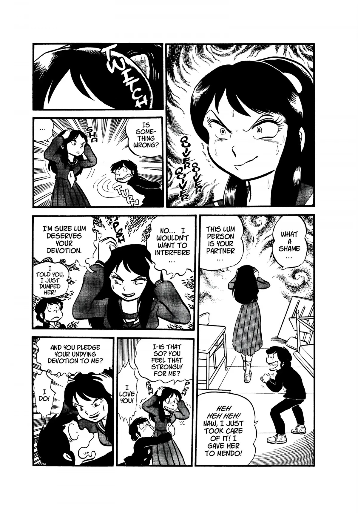 Urusei Yatsura Chapter 25 page 15 - Chapter 25: Love and Suffering