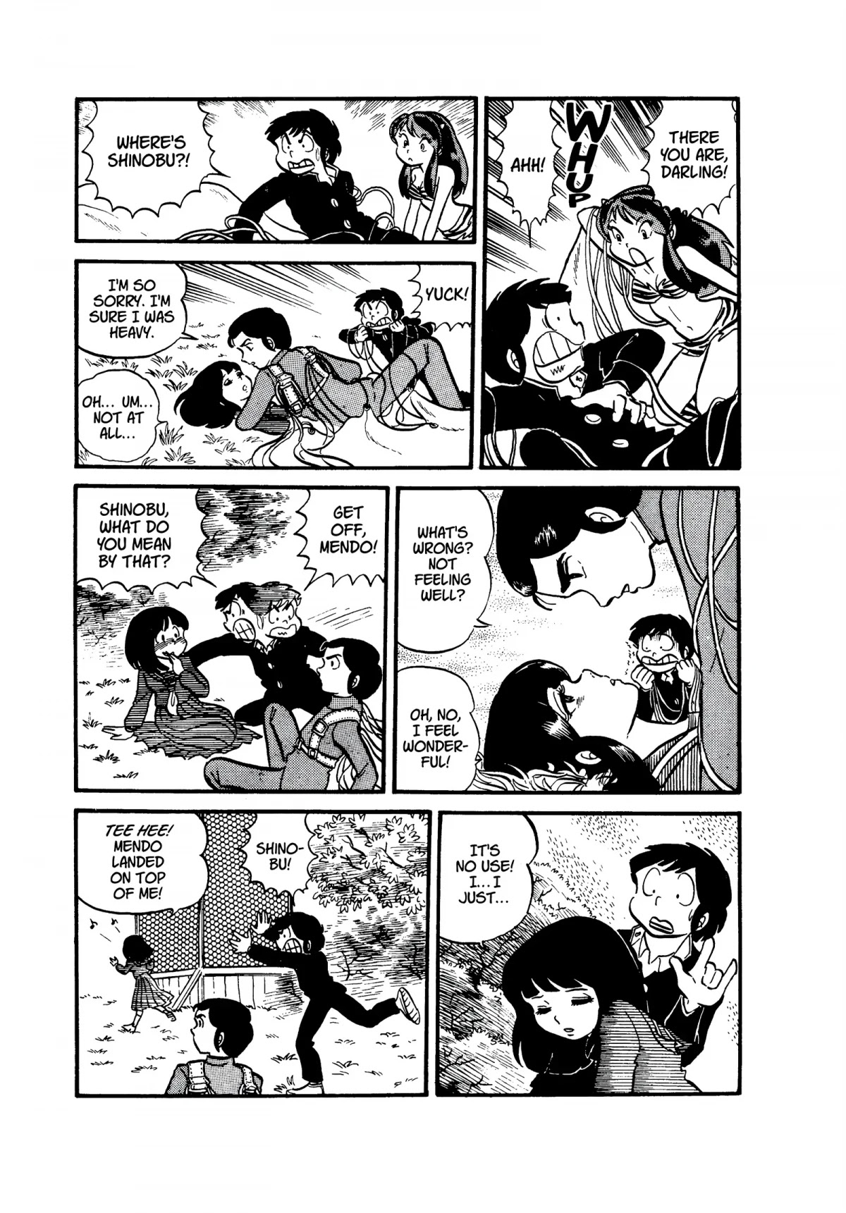 Urusei Yatsura Chapter 25 page 7 - Chapter 25: Love and Suffering