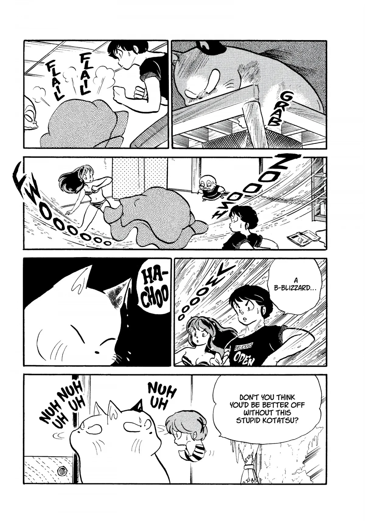 Urusei Yatsura Chapter 250 page 11 - Chapter 250: Kotatsu Love